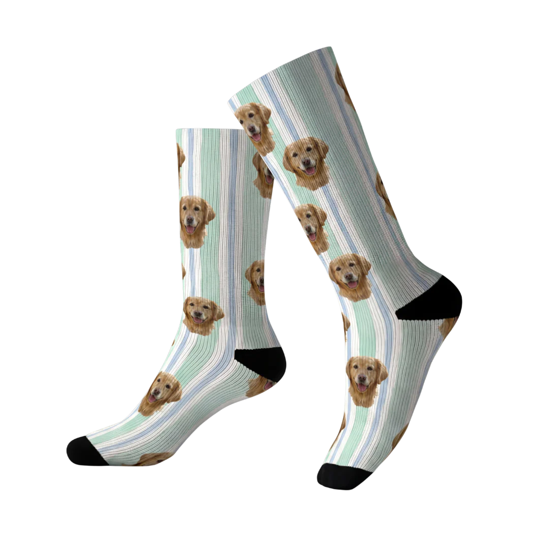 Custom Illustrated Pet Socks - Image 3