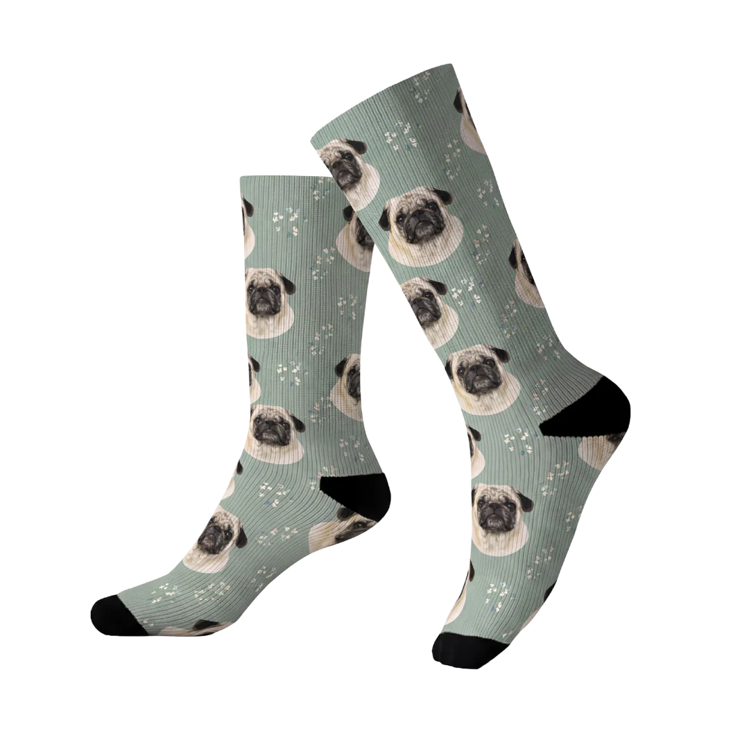 Custom Illustrated Pet Socks - Image 5