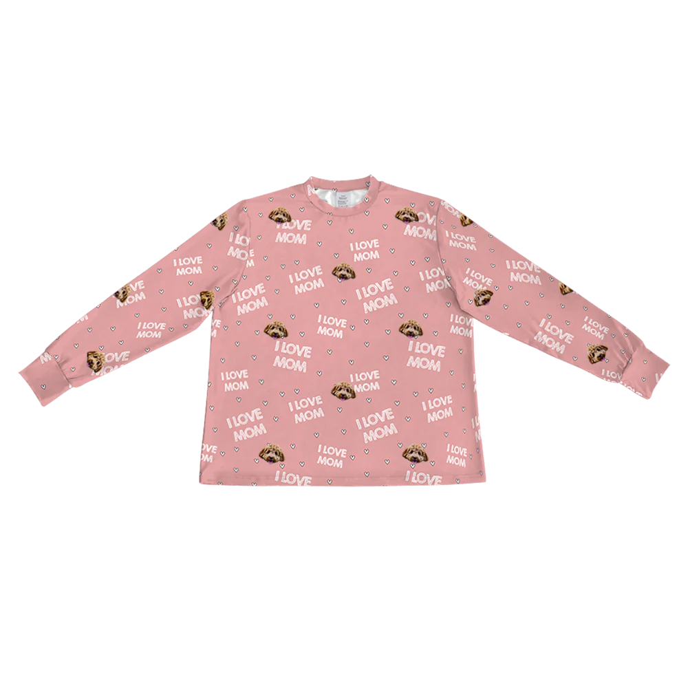 Adult Custom Pet Face Jogger Pajamas - Image 24