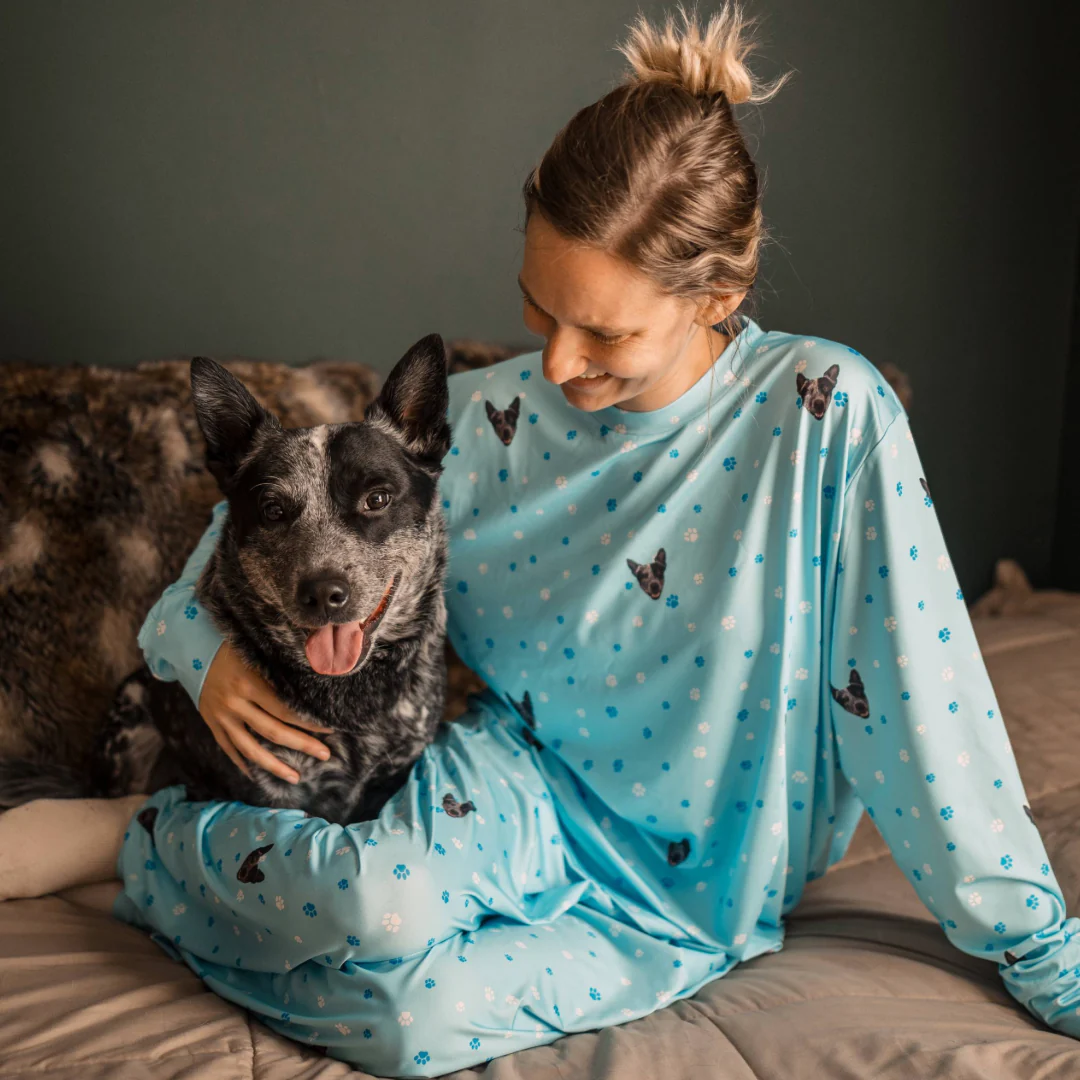 Adult Custom Pet Face Jogger Pajamas - Image 3