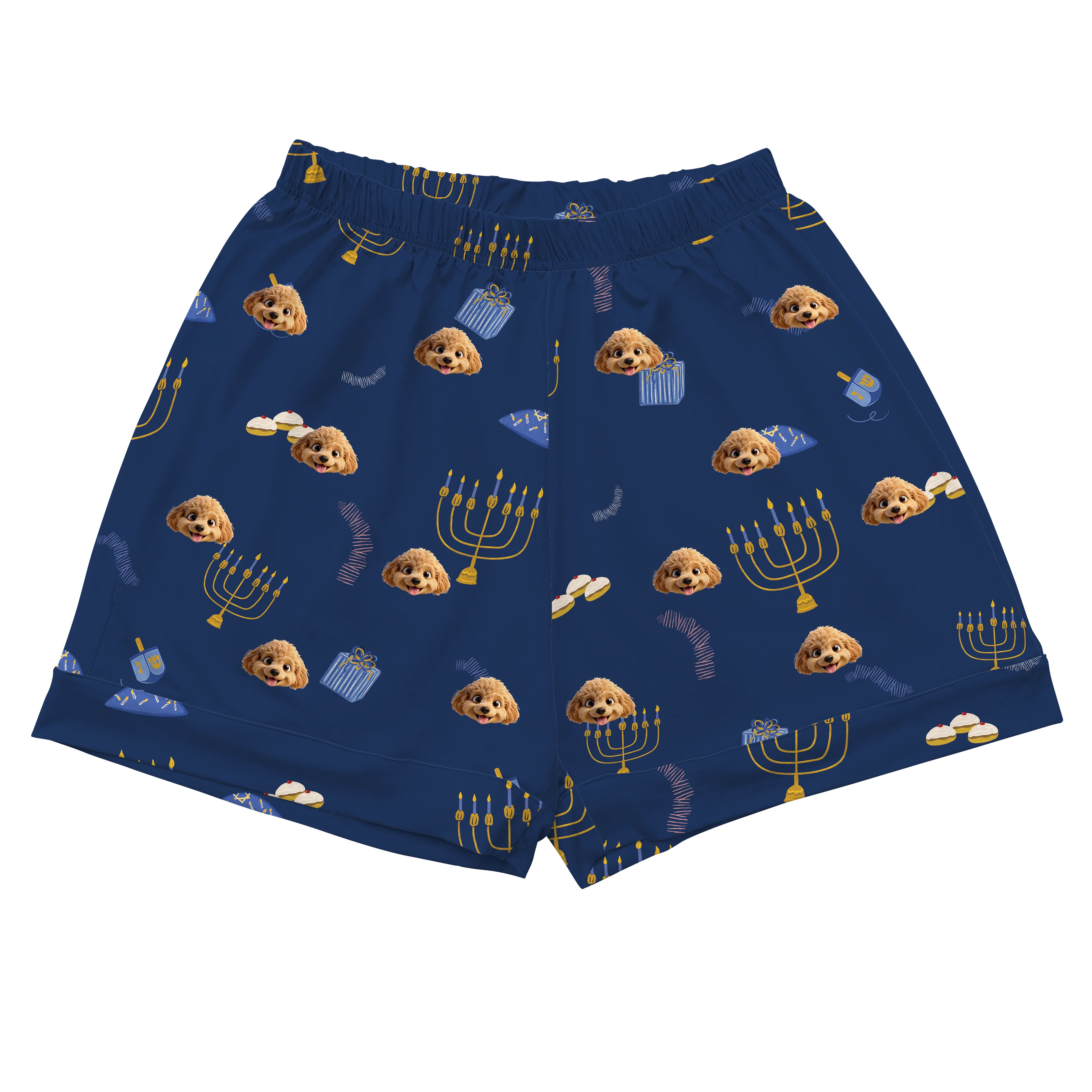 Adult Custom Cartoon Pet Face Pajamas - Image 116