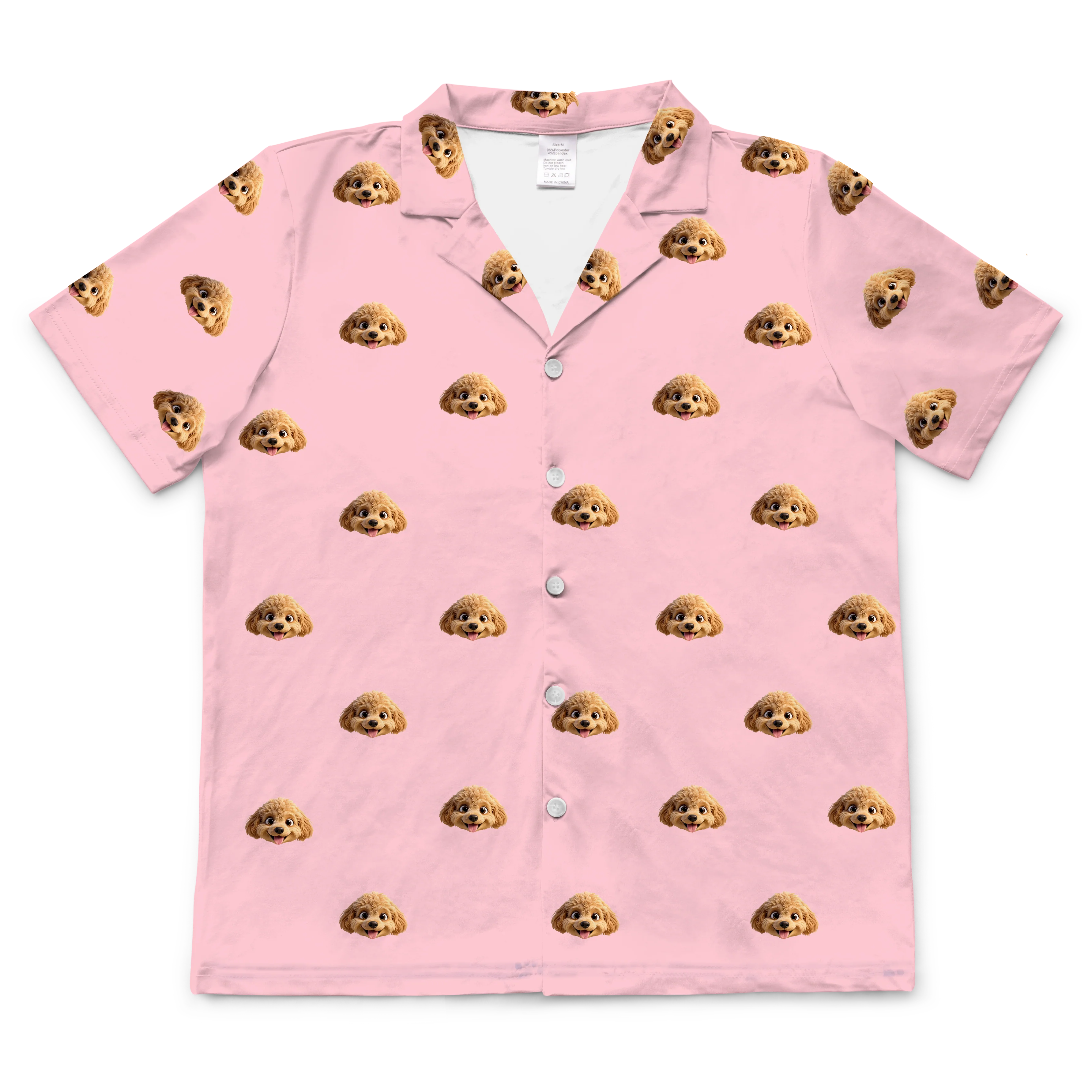 Adult Custom Cartoon Pet Face Pajamas - Image 118