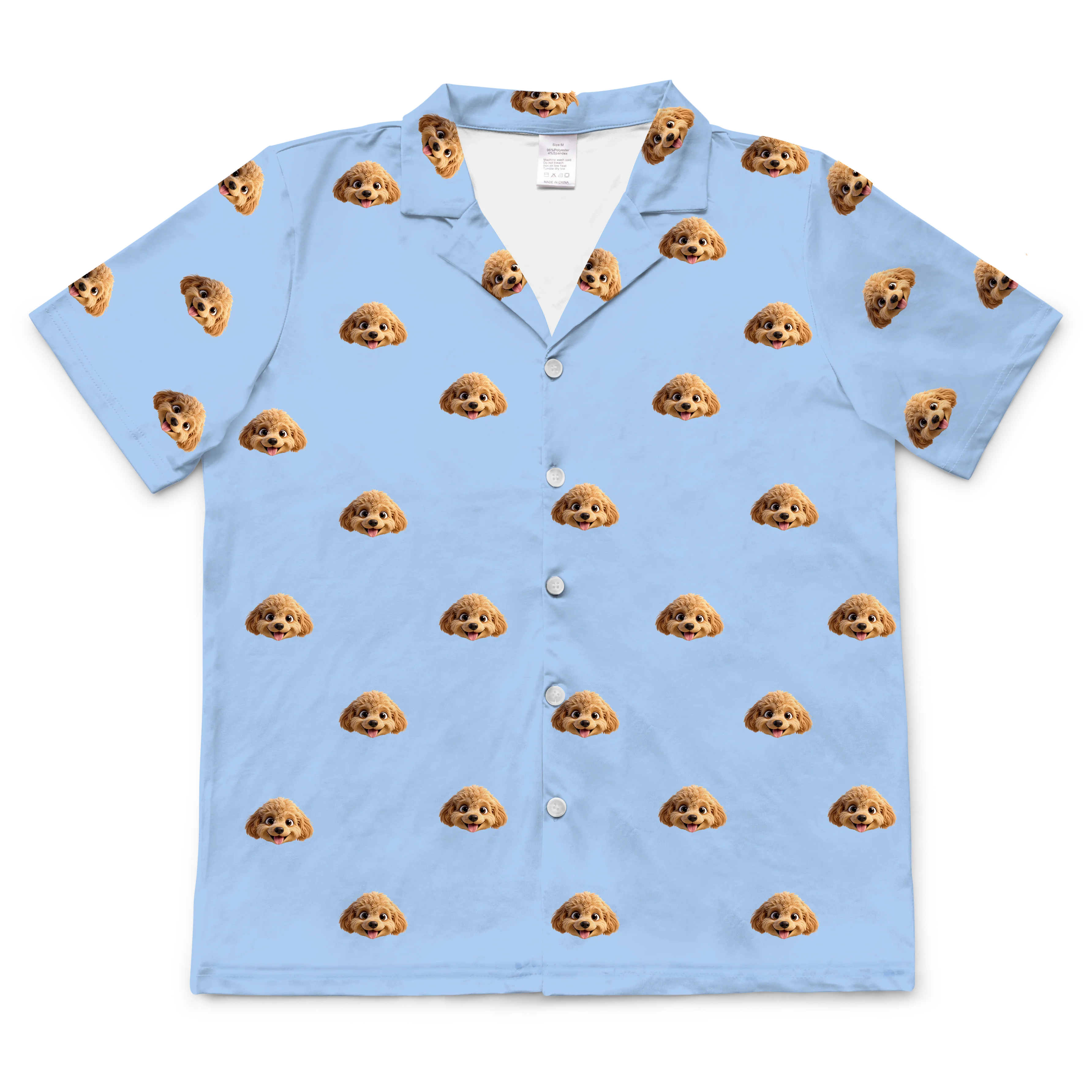 Adult Custom Cartoon Pet Face Pajamas - Image 119