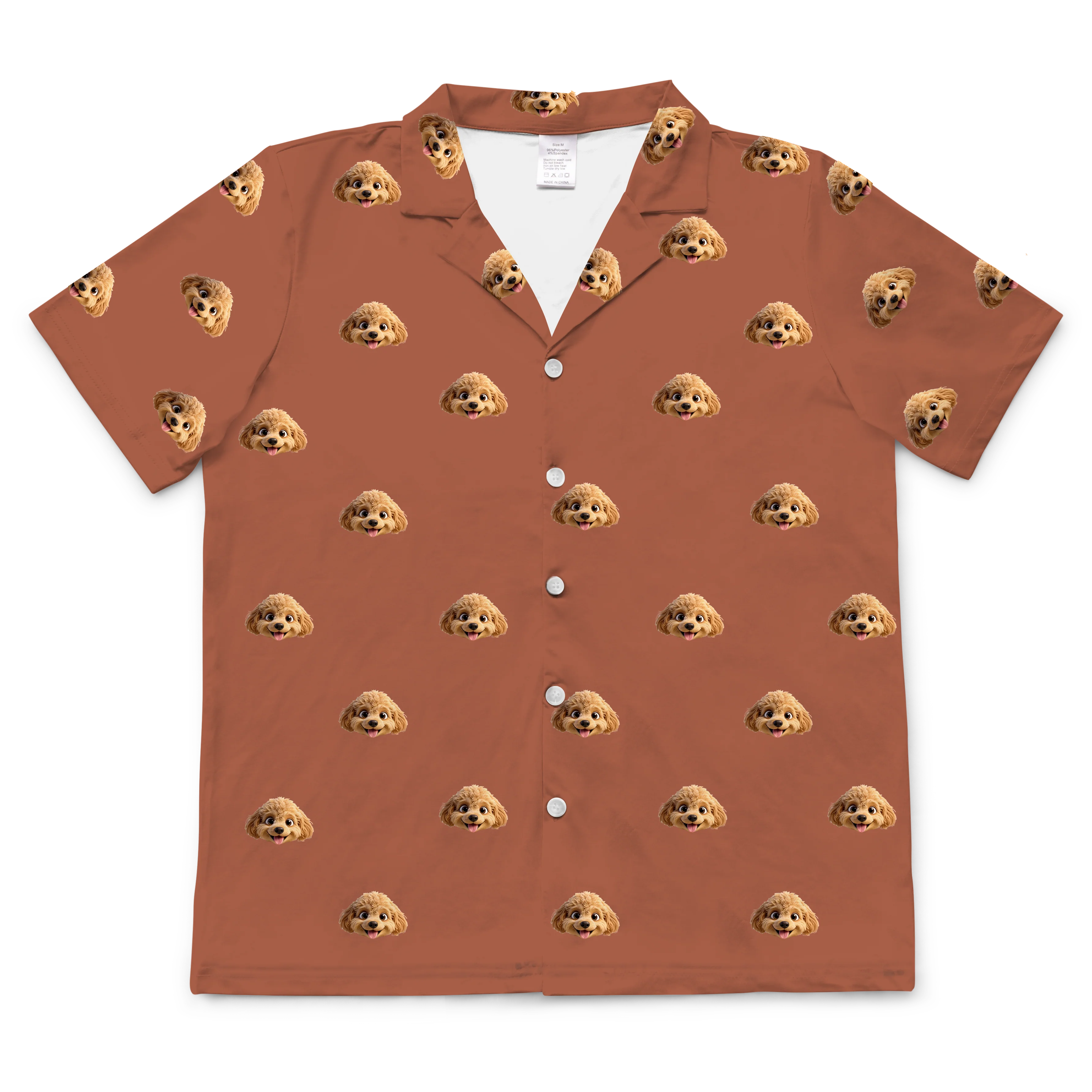 Adult Custom Cartoon Pet Face Pajamas - Image 124