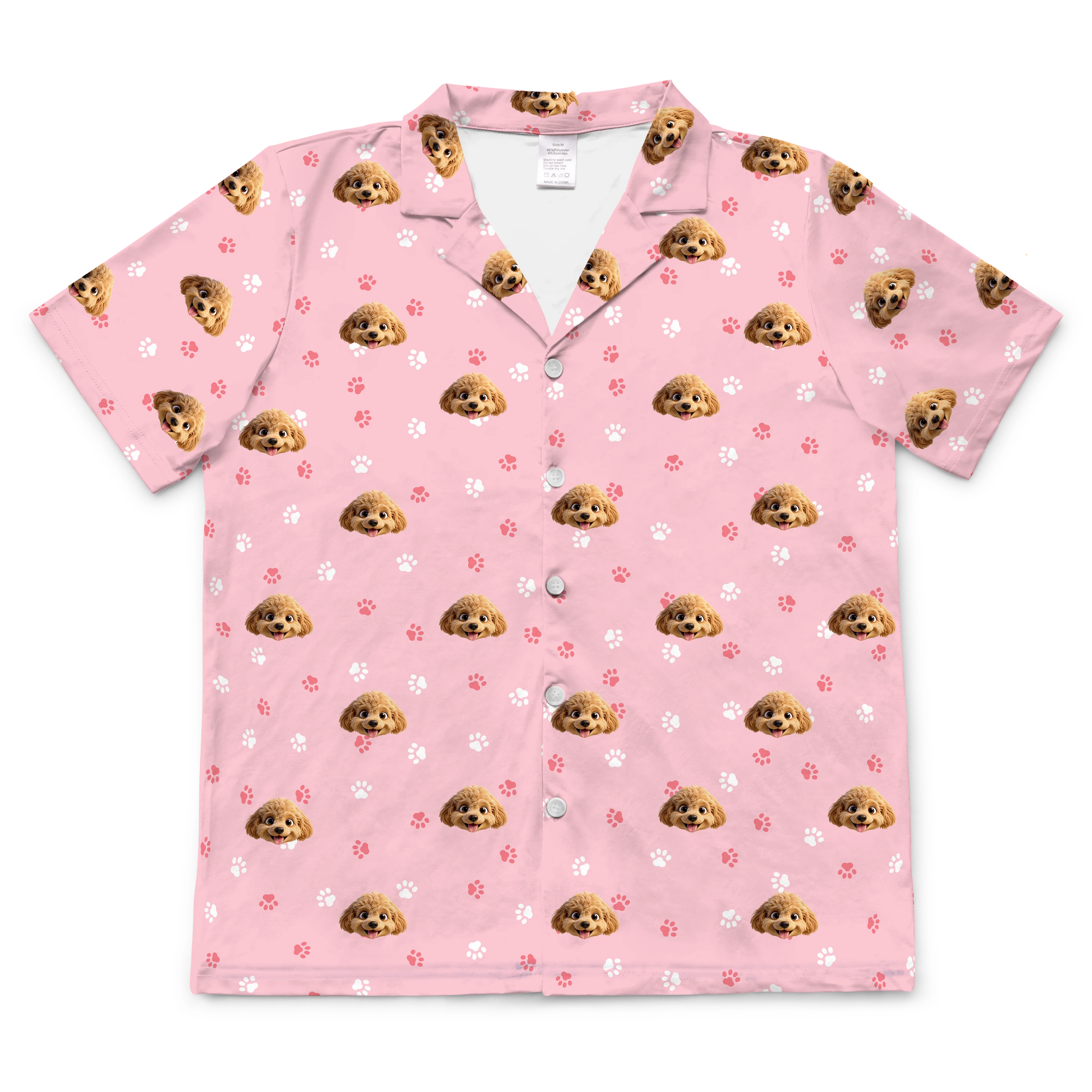Adult Custom Cartoon Pet Face Pajamas - Image 125