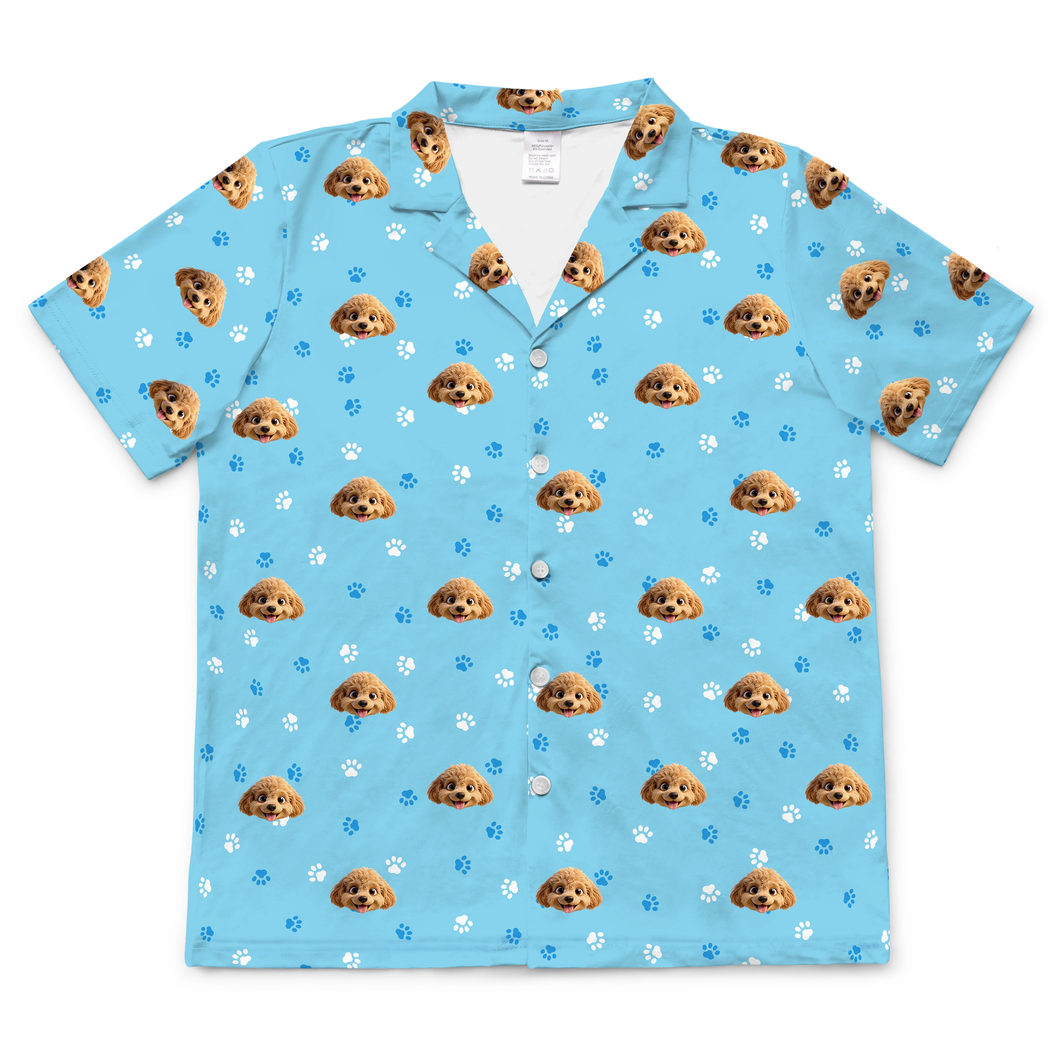 Adult Custom Cartoon Pet Face Pajamas - Image 126