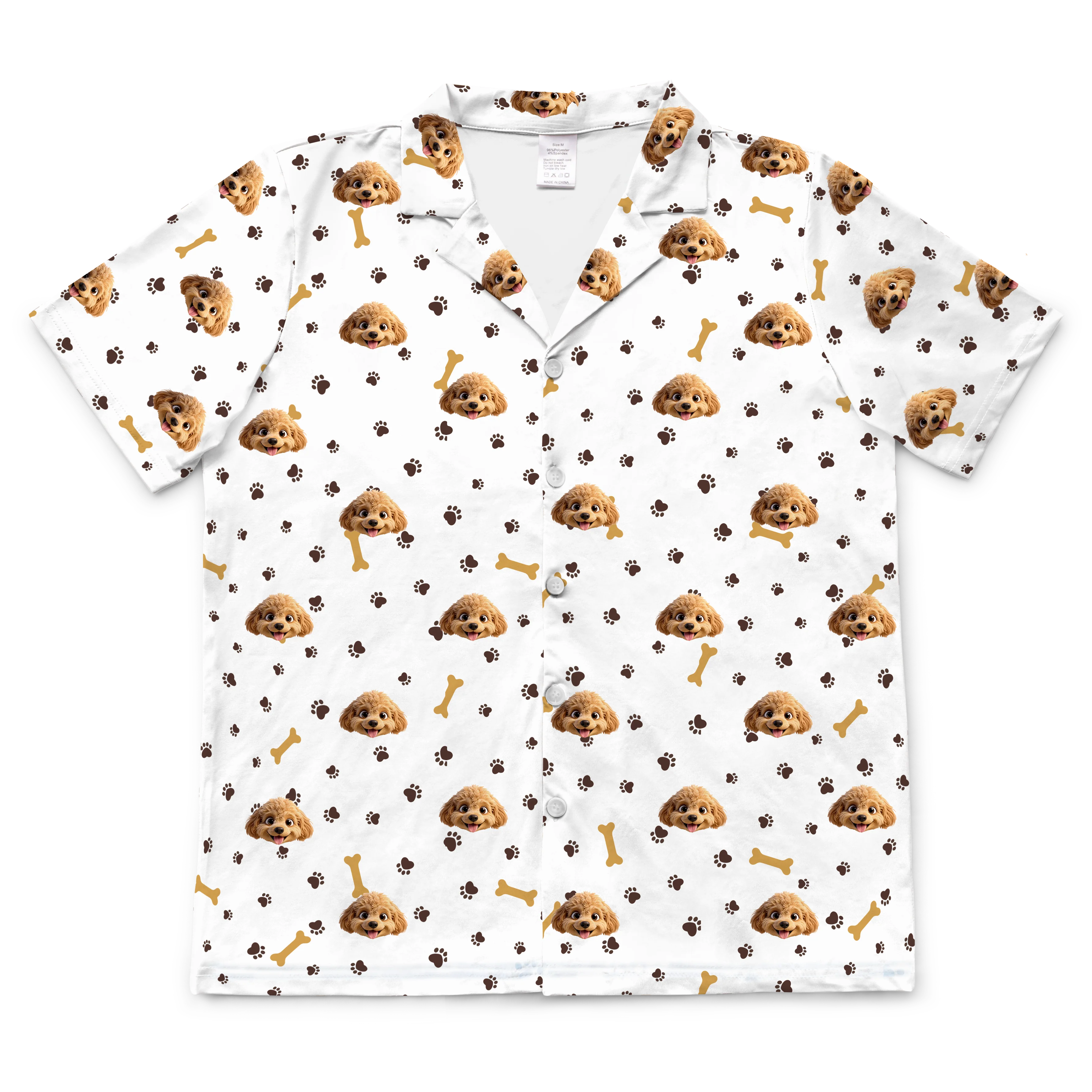 Adult Custom Cartoon Pet Face Pajamas - Image 127