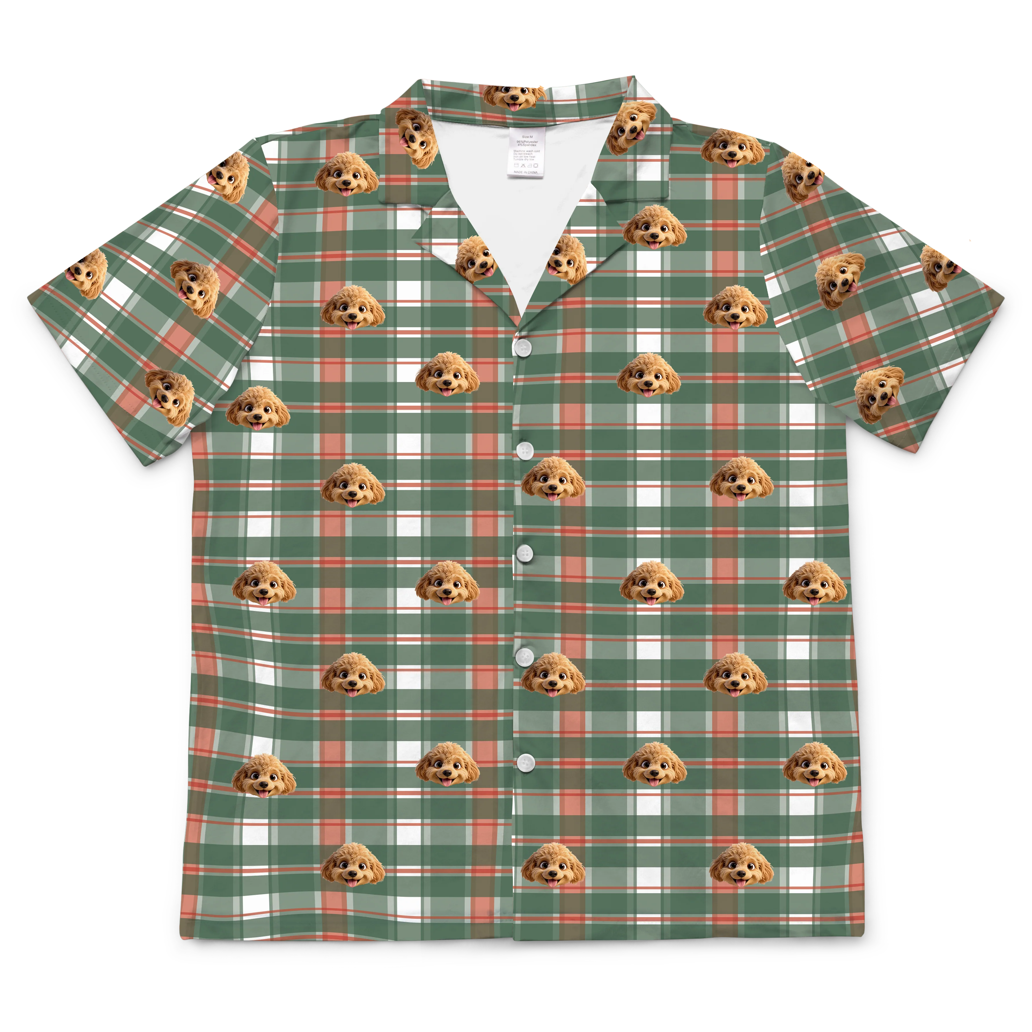 Adult Custom Cartoon Pet Face Pajamas - Image 133