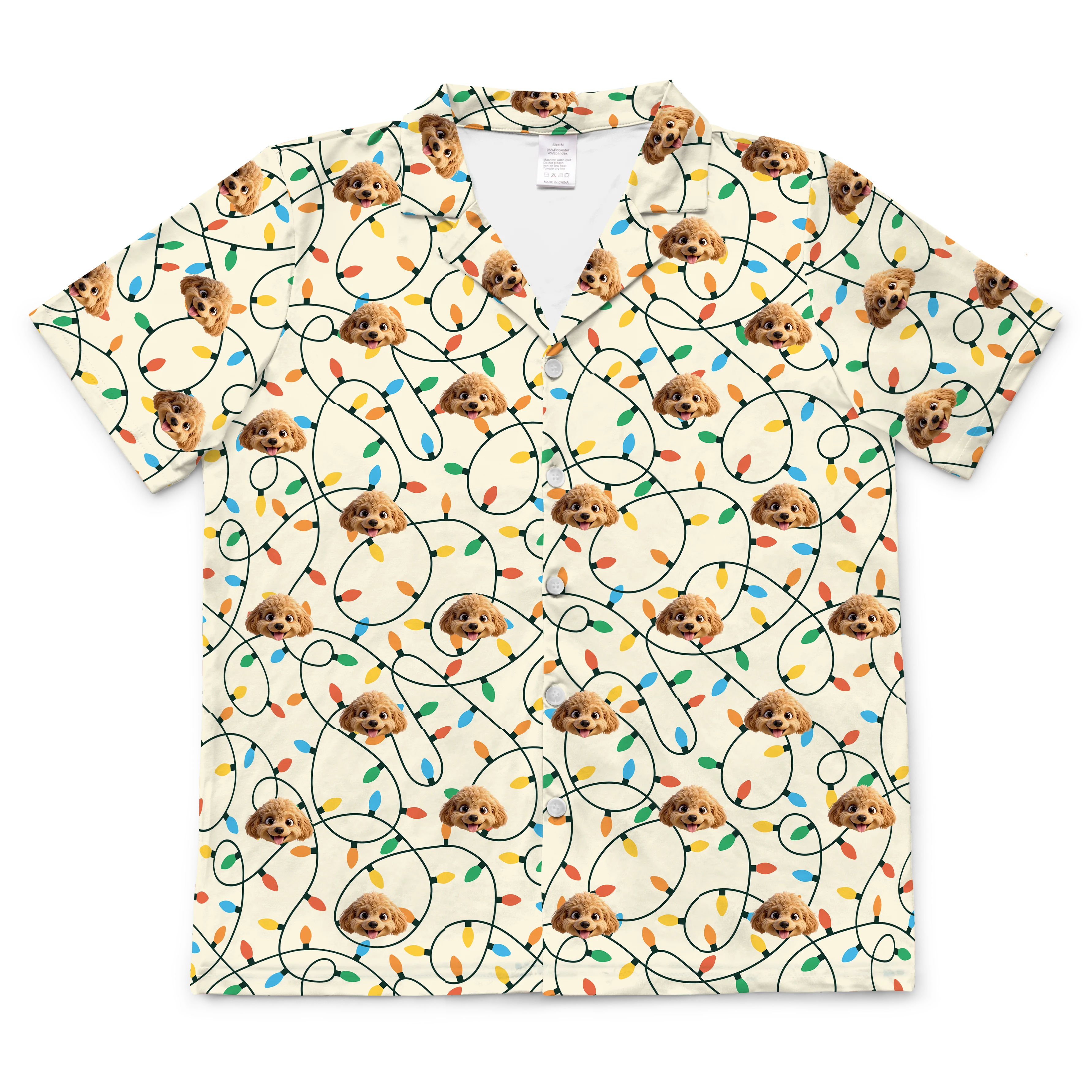 Adult Custom Cartoon Pet Face Pajamas - Image 140