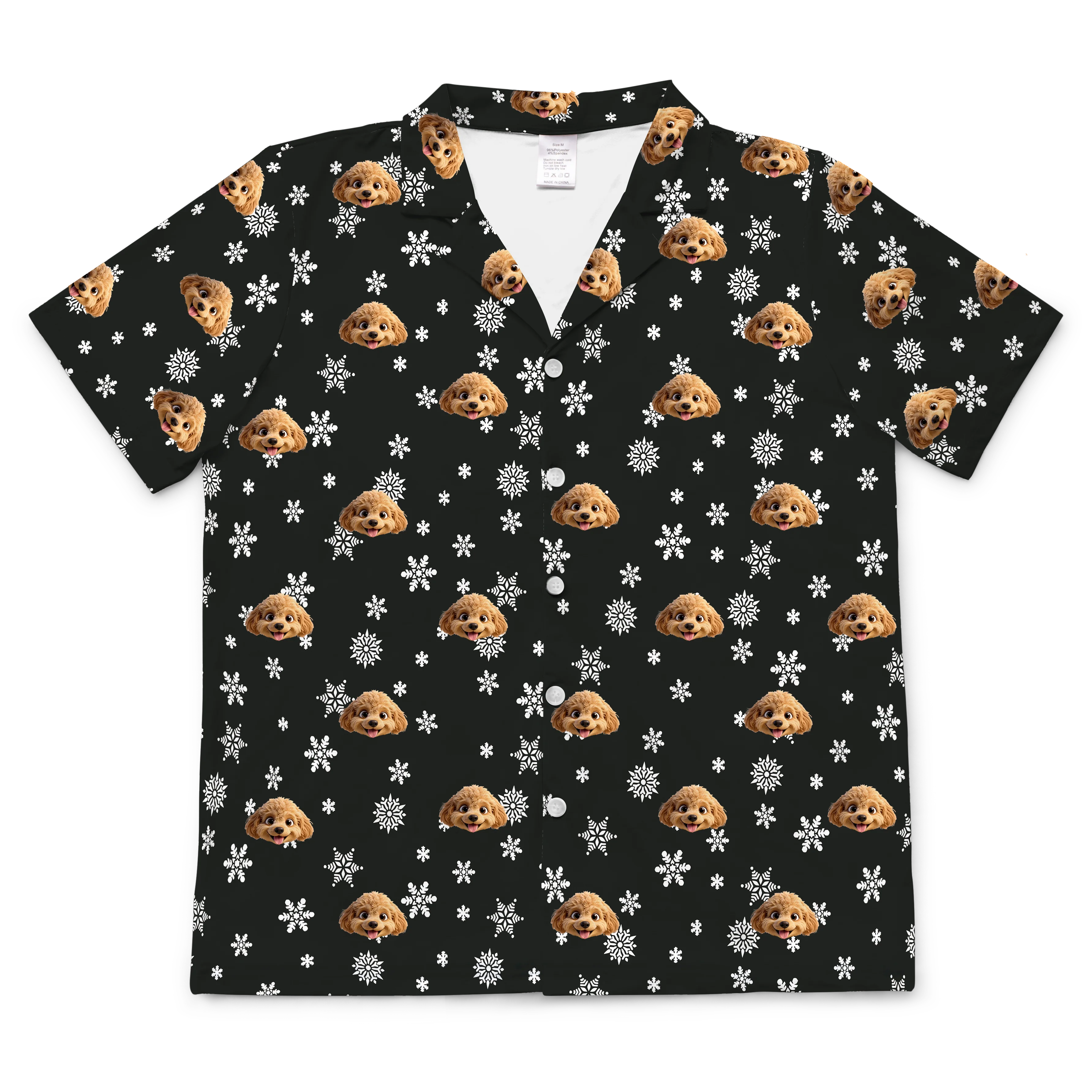 Adult Custom Cartoon Pet Face Pajamas - Image 143