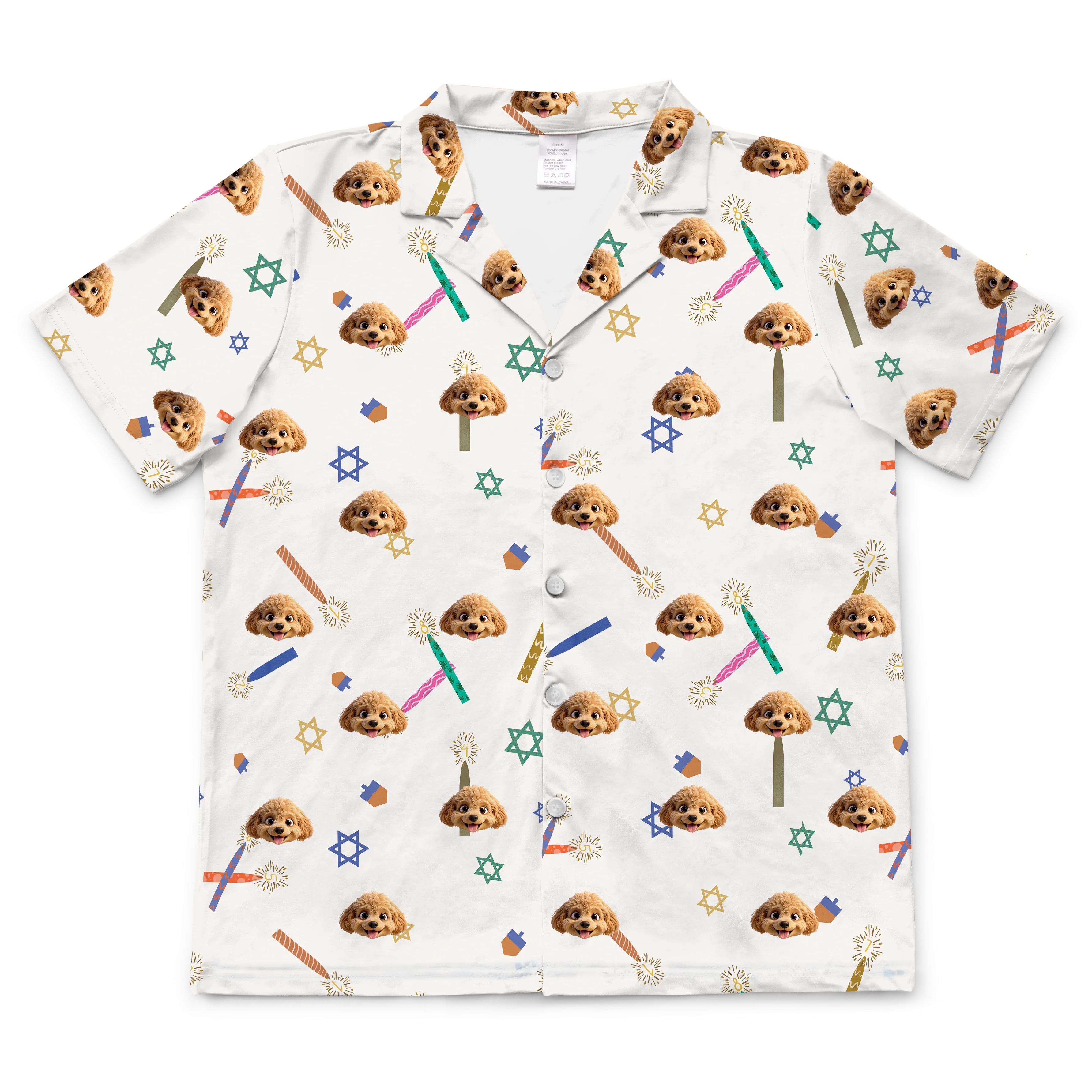Adult Custom Cartoon Pet Face Pajamas - Image 146