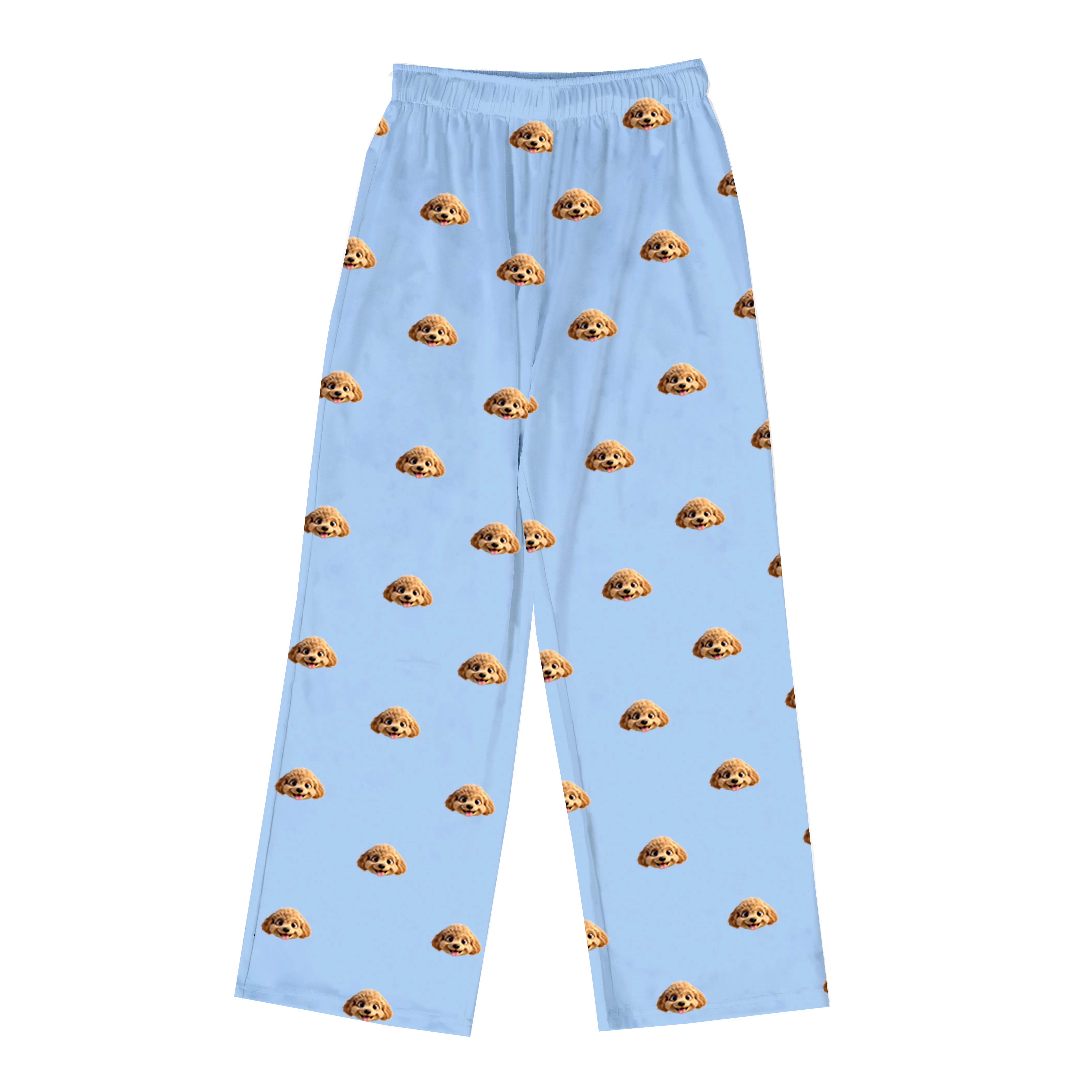 Adult Custom Cartoon Pet Face Pajamas - Image 34
