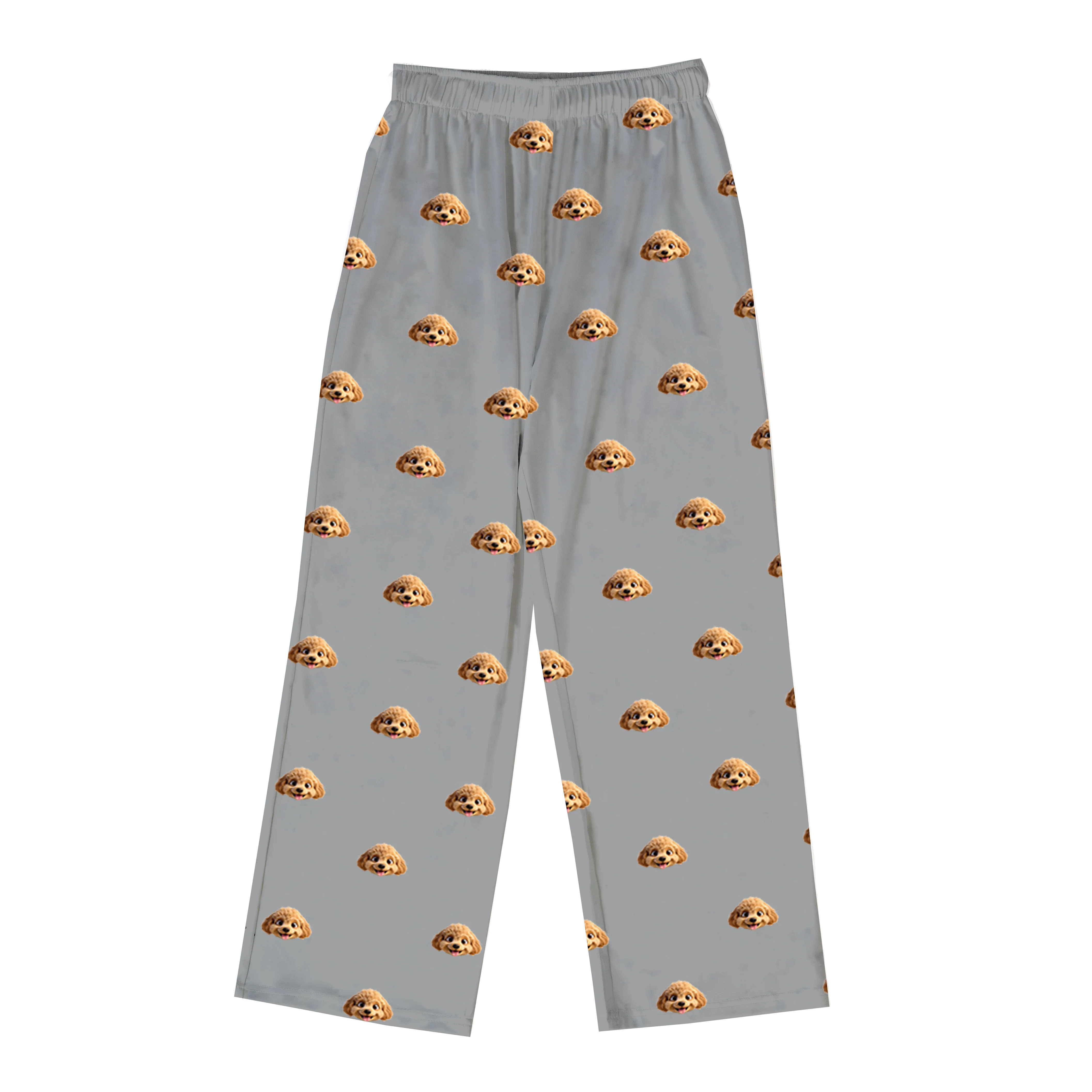 Adult Custom Cartoon Pet Face Pajamas - Image 35