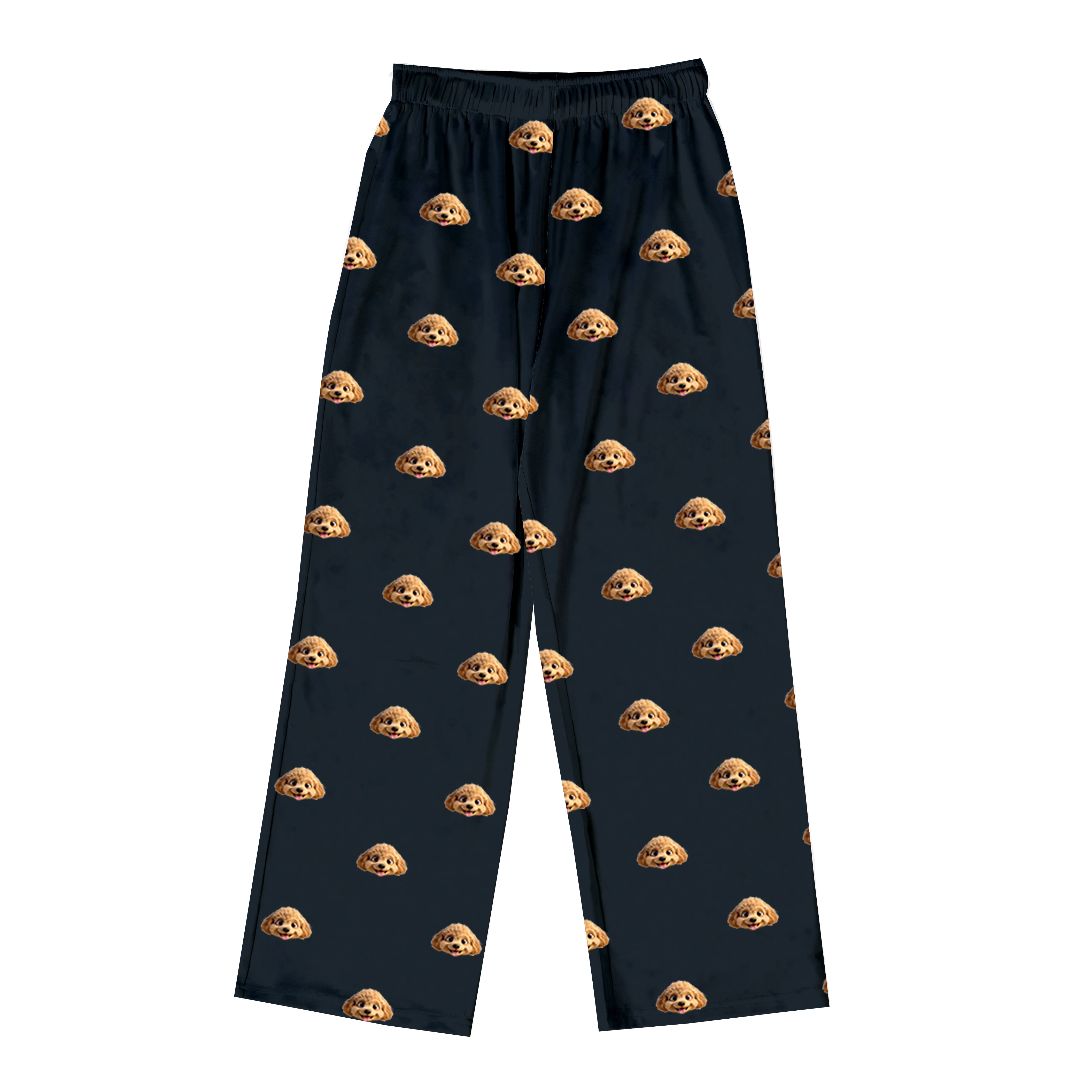 Adult Custom Cartoon Pet Face Pajamas - Image 36