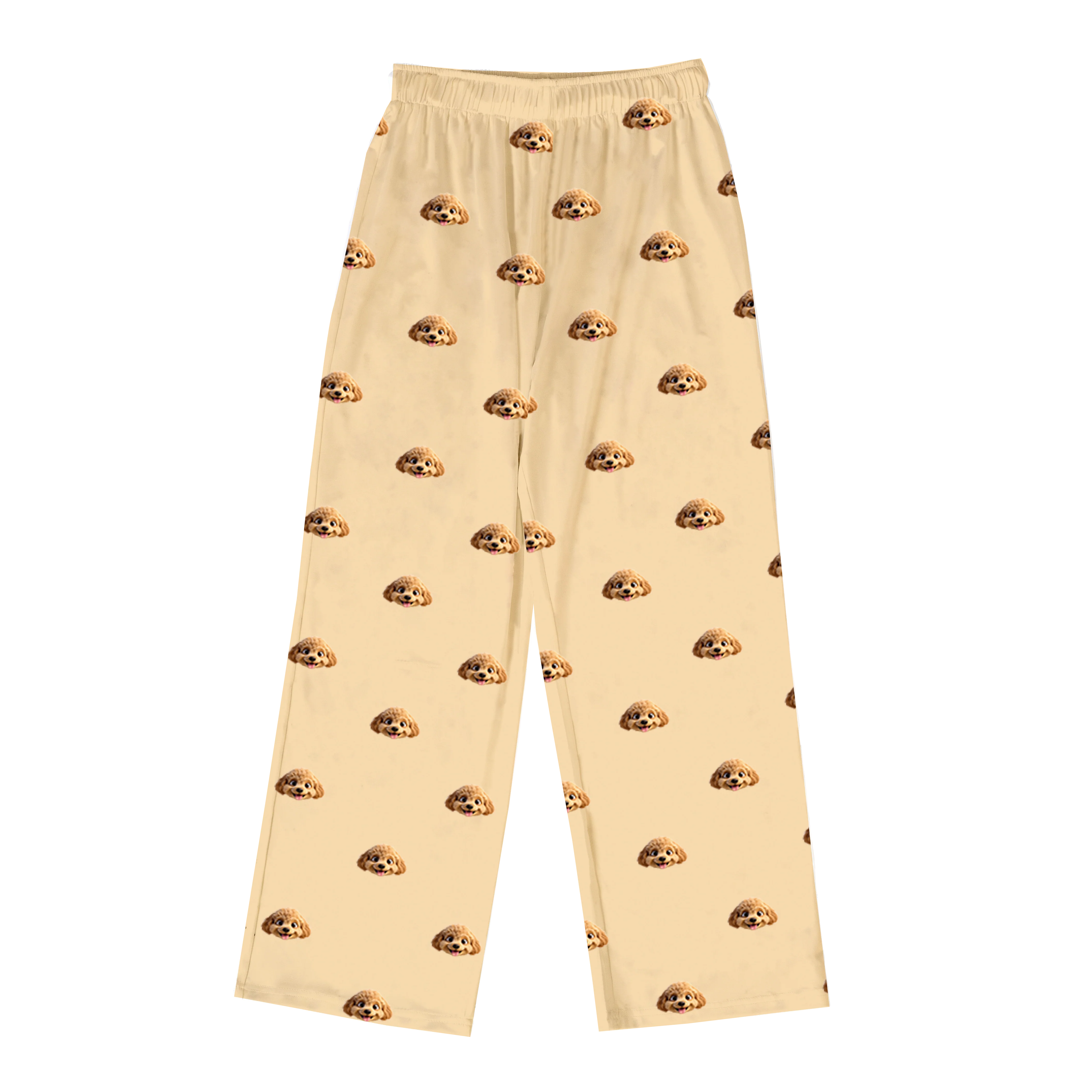 Adult Custom Cartoon Pet Face Pajamas - Image 37