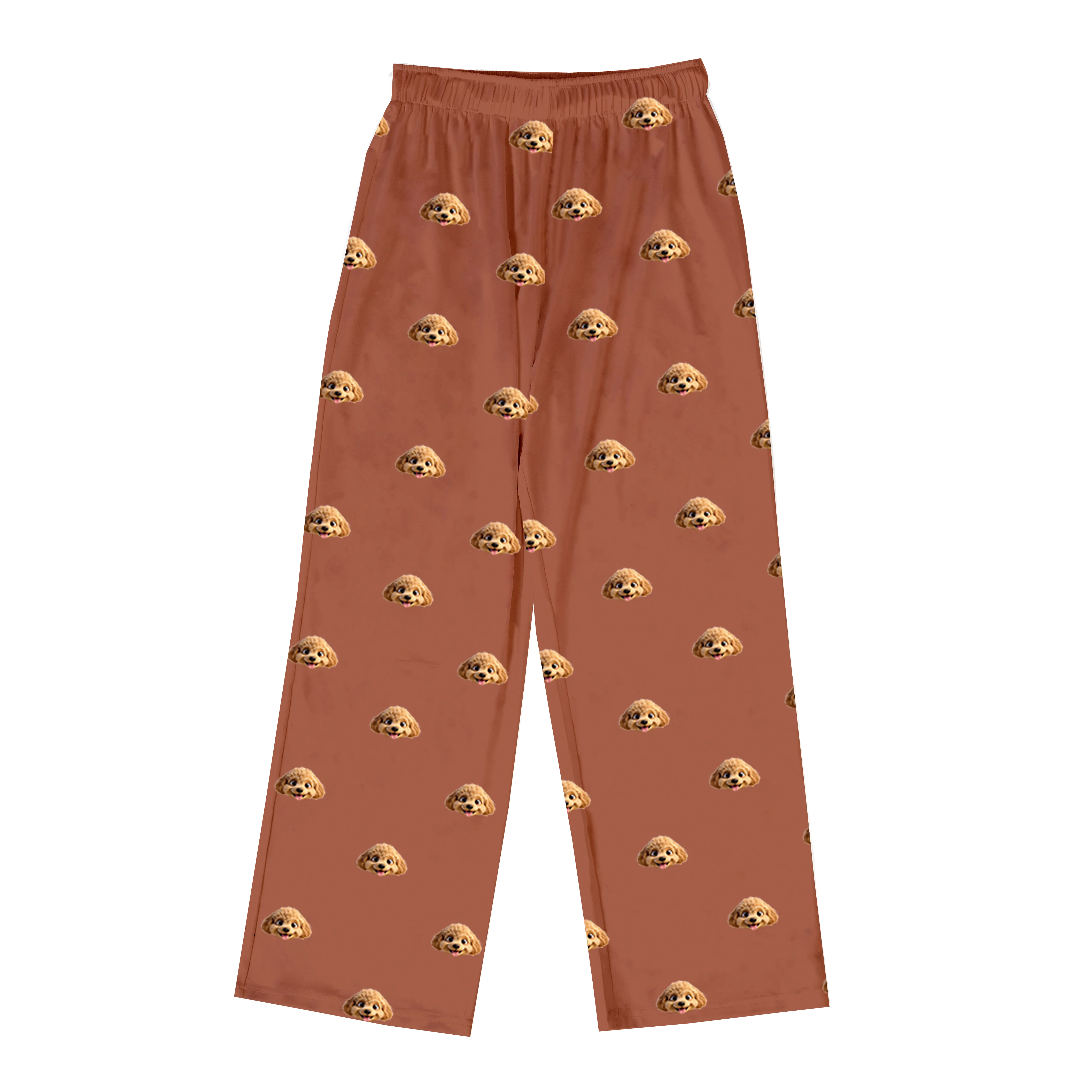 Adult Custom Cartoon Pet Face Pajamas - Image 38