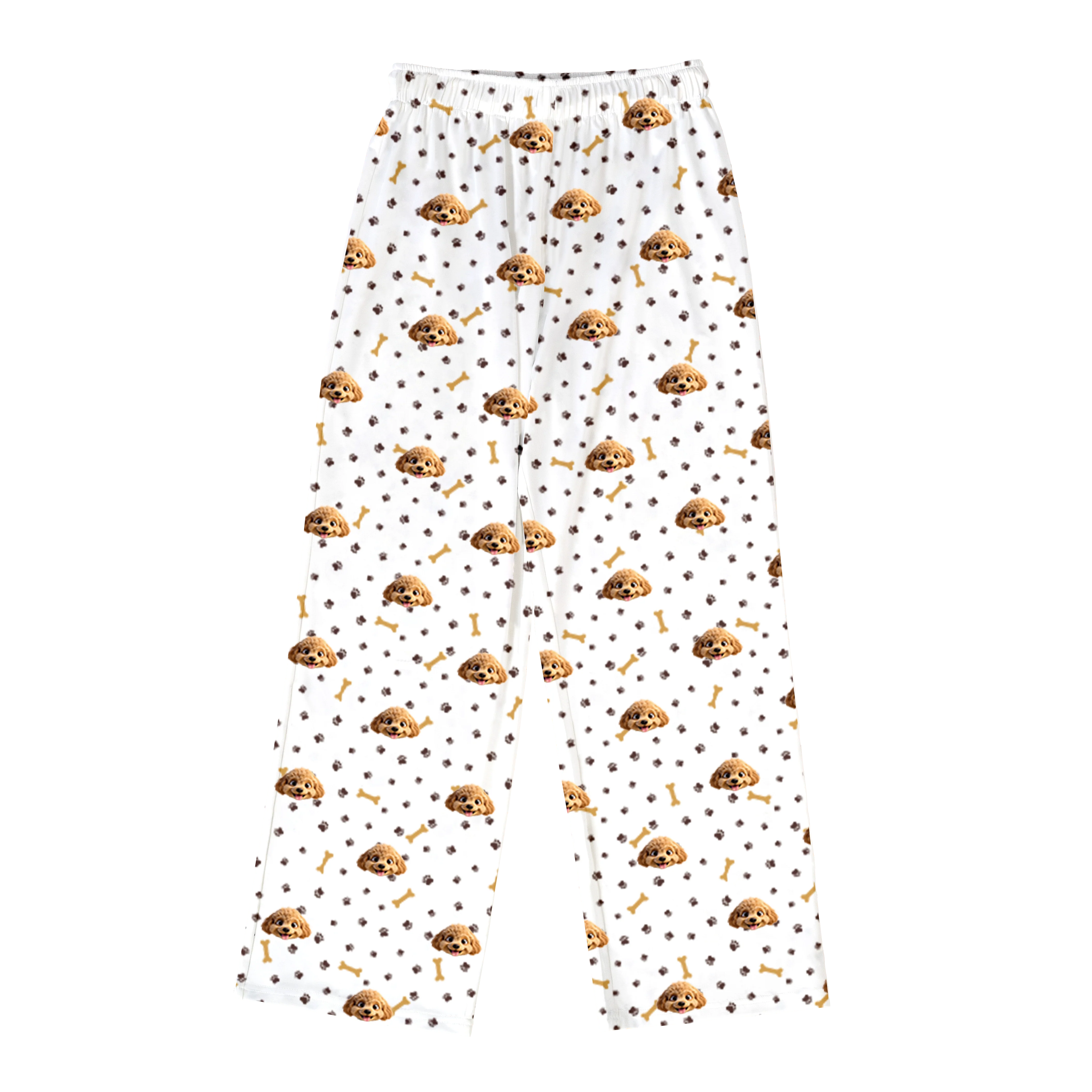 Adult Custom Cartoon Pet Face Pajamas - Image 42