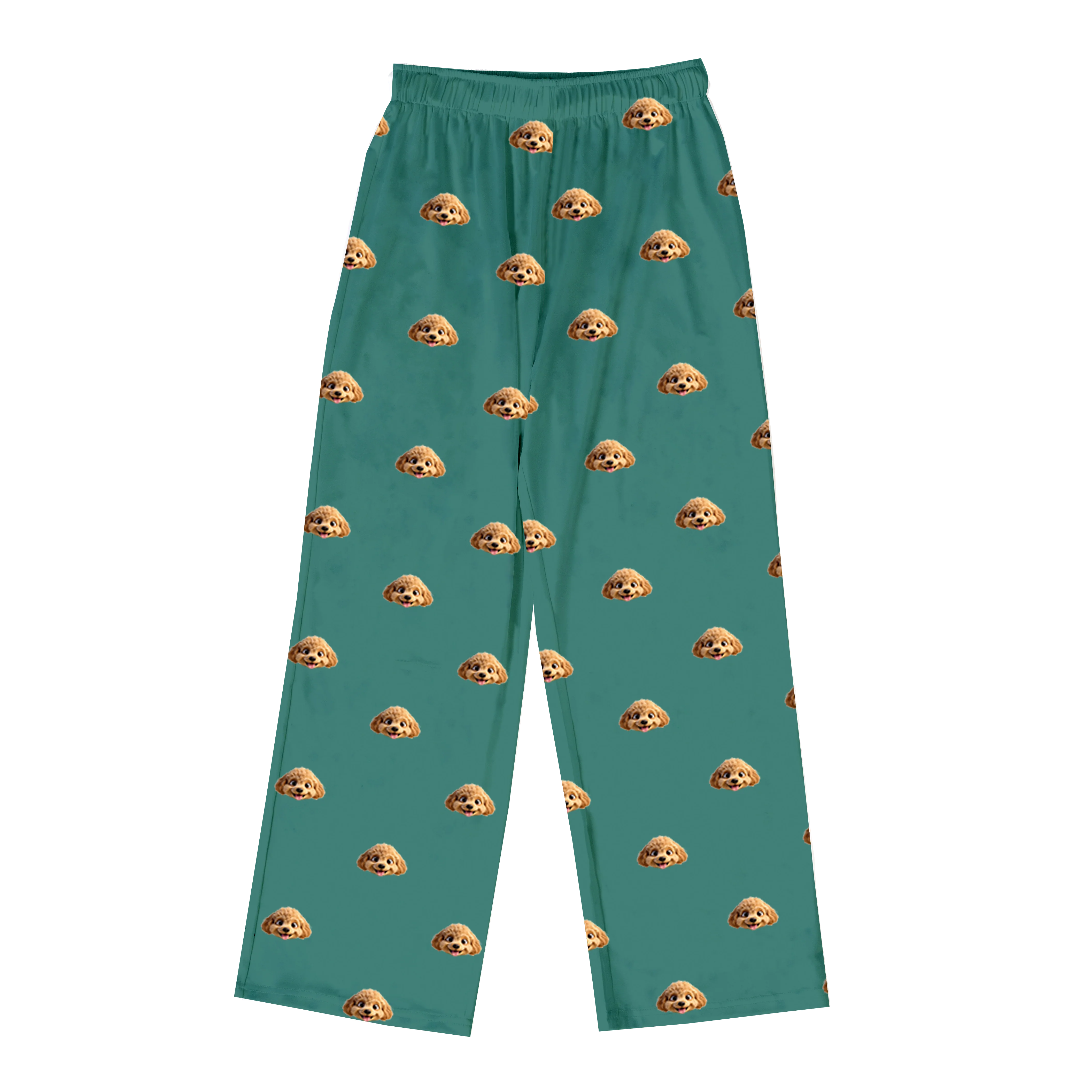 Adult Custom Cartoon Pet Face Pajamas - Image 46