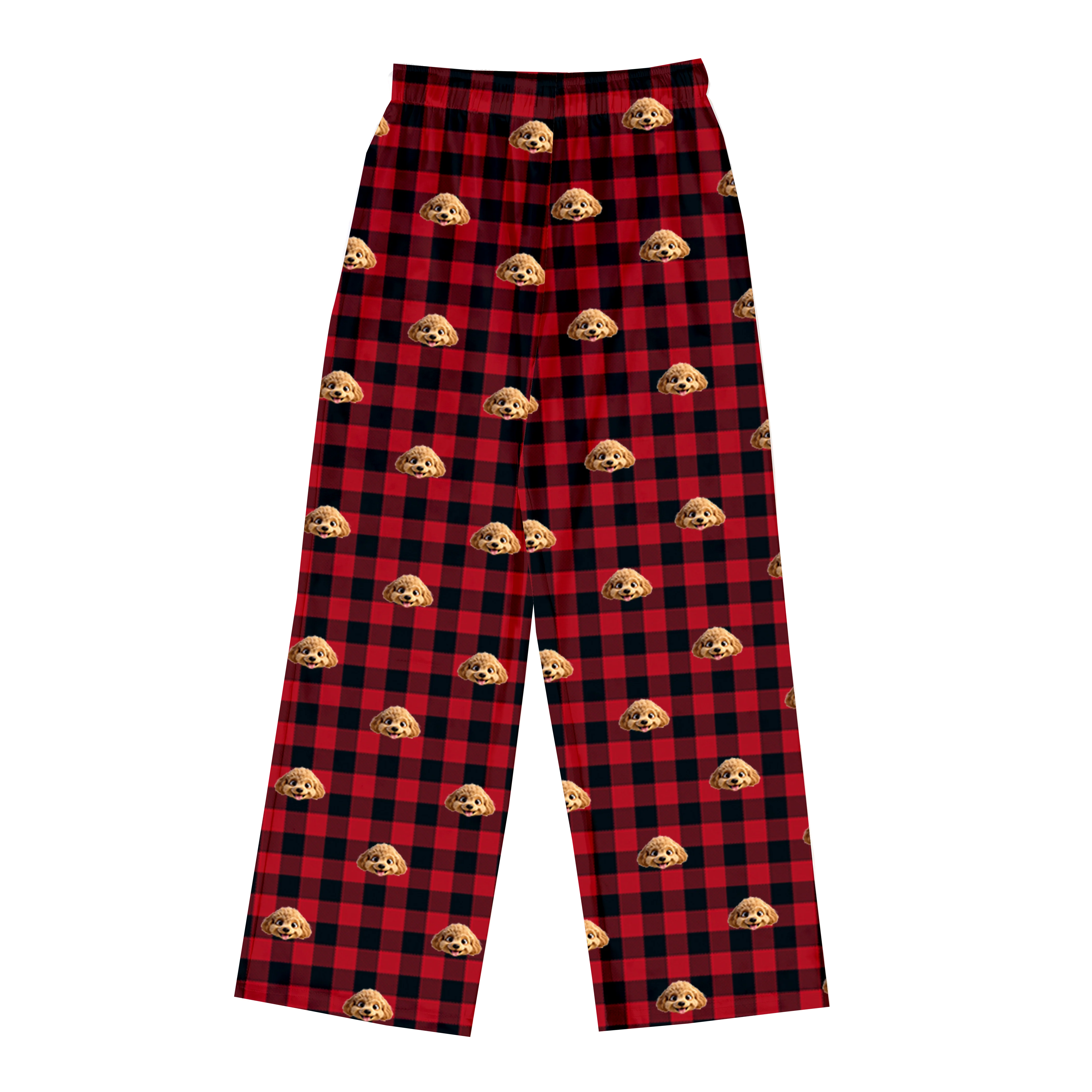 Adult Custom Cartoon Pet Face Pajamas - Image 49