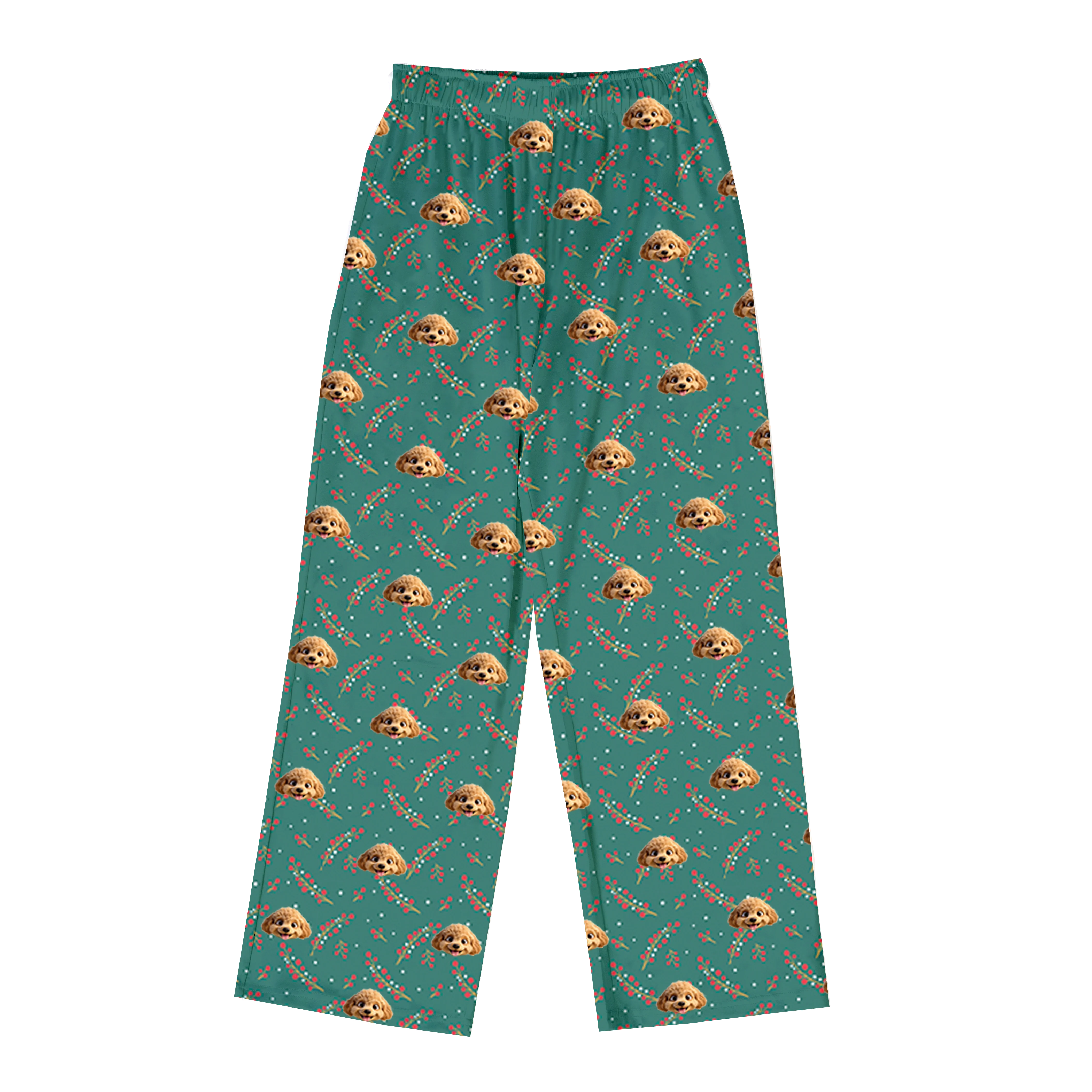 Adult Custom Cartoon Pet Face Pajamas - Image 50