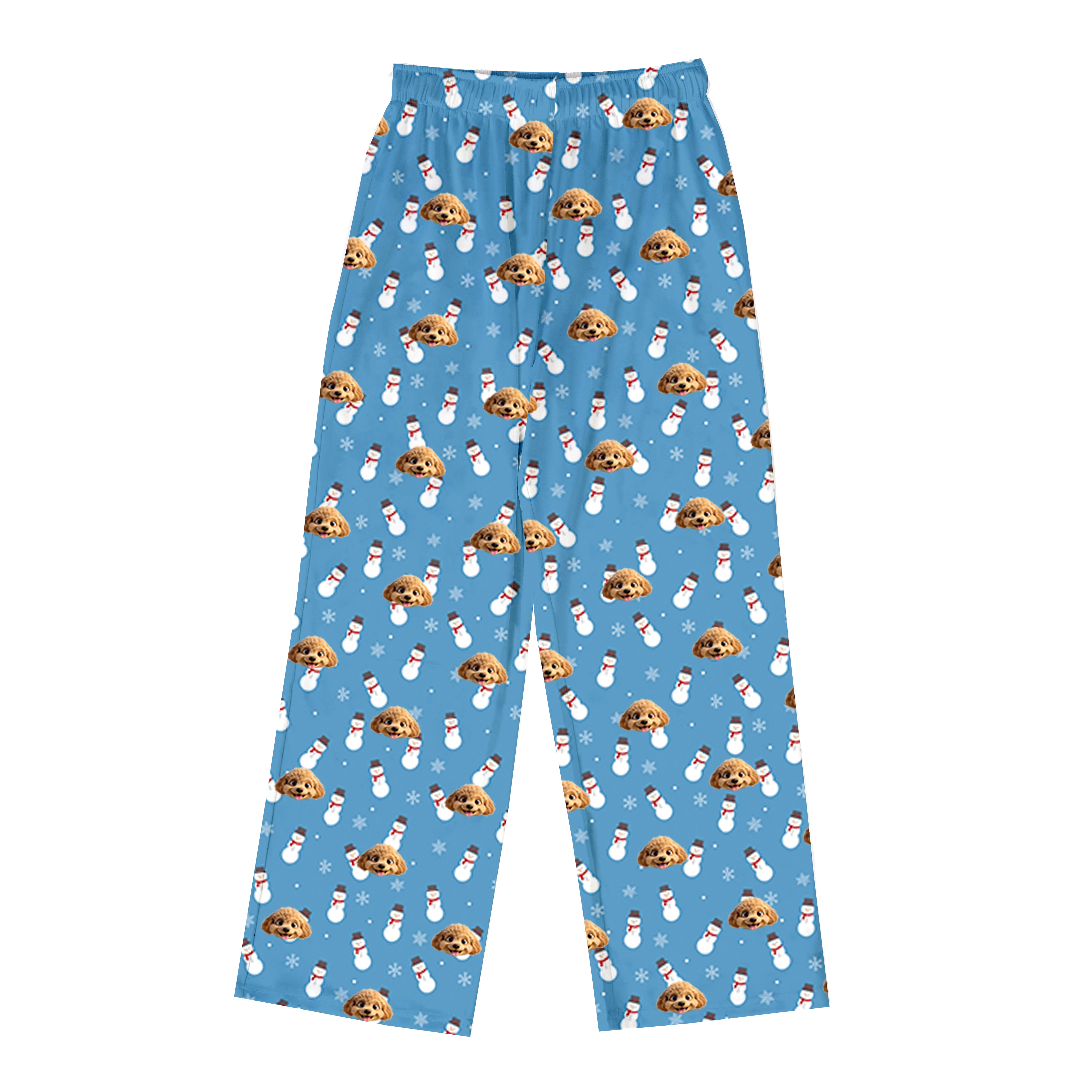 Adult Custom Cartoon Pet Face Pajamas - Image 52