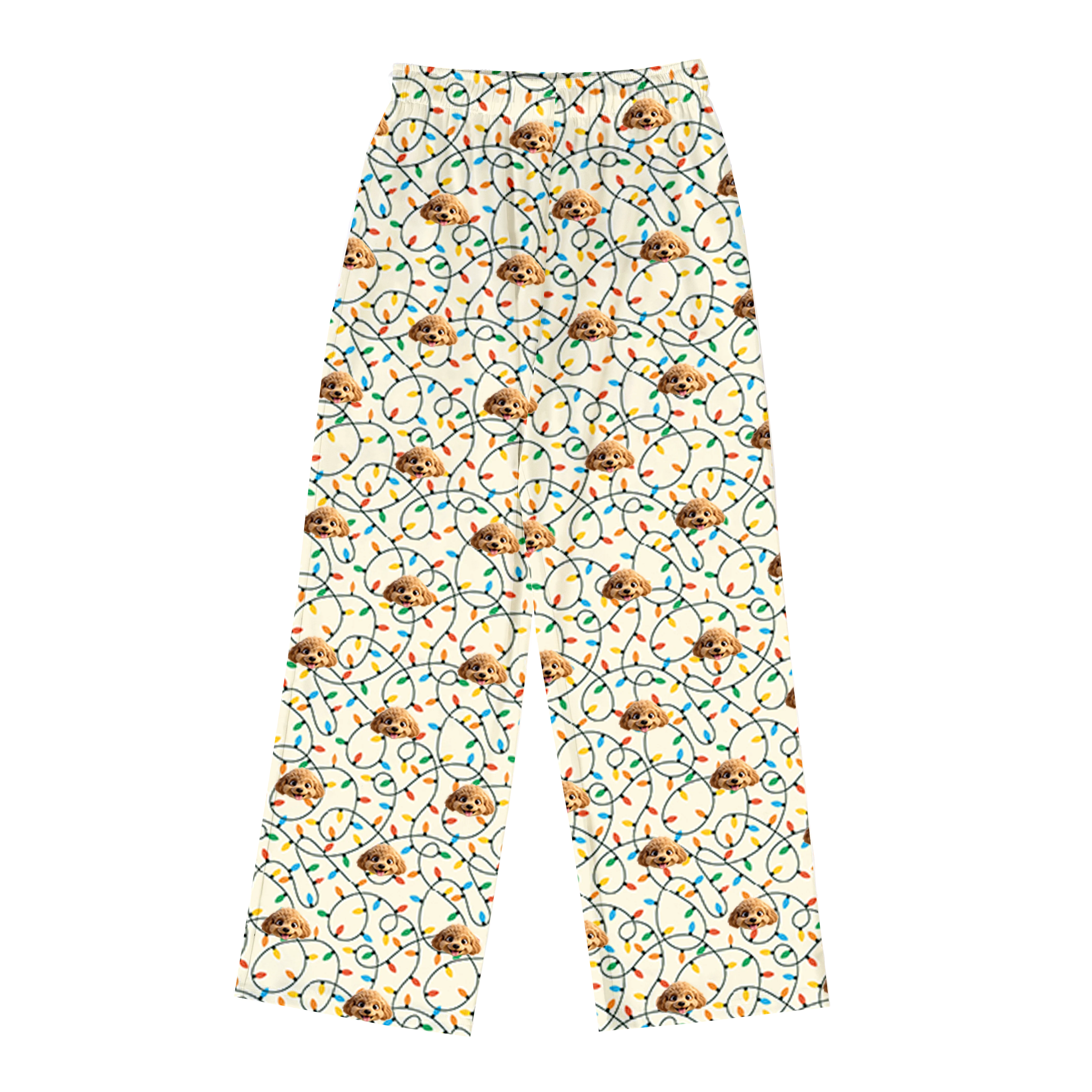 Adult Custom Cartoon Pet Face Pajamas - Image 54