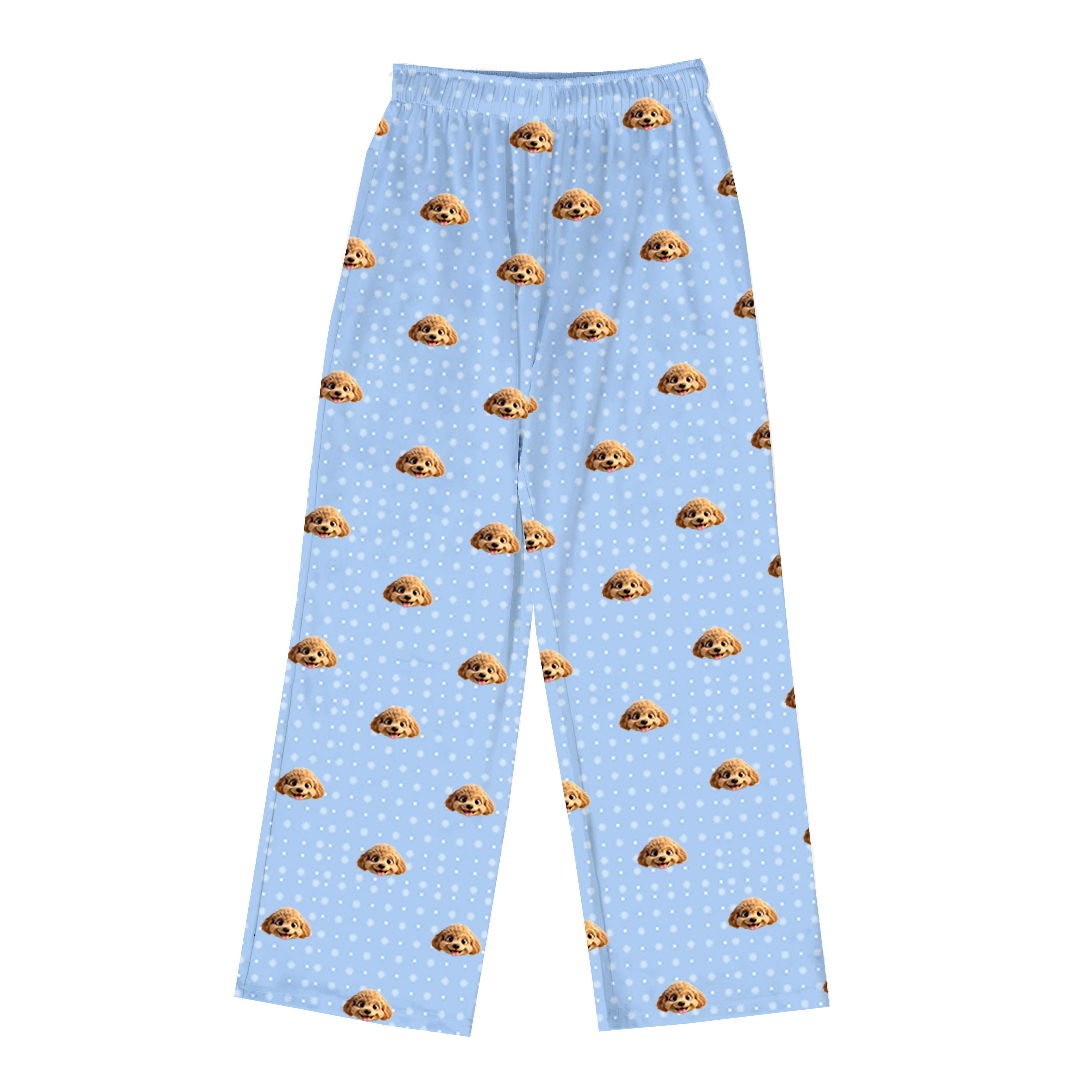Adult Custom Cartoon Pet Face Pajamas - Image 55
