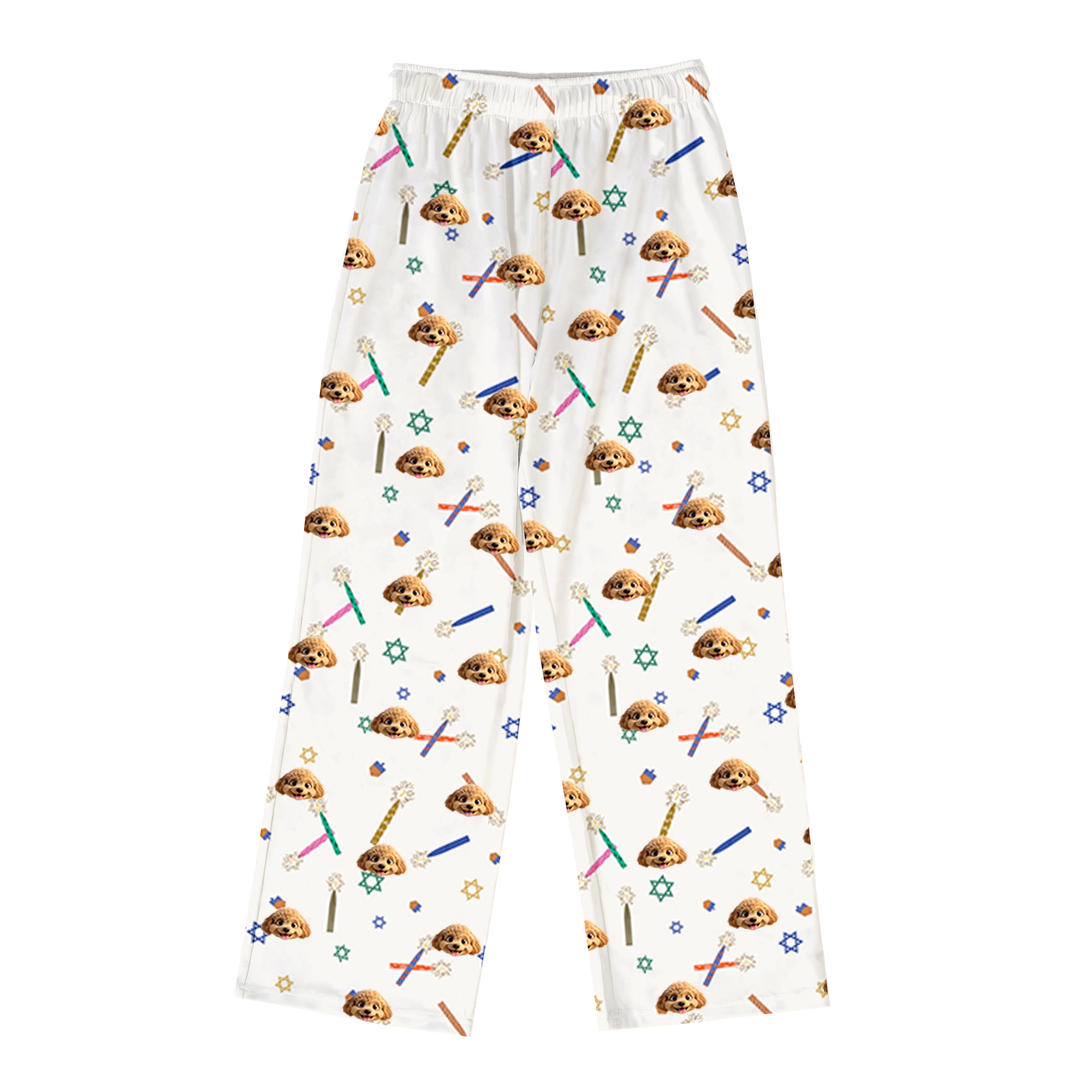 Adult Custom Cartoon Pet Face Pajamas - Image 61