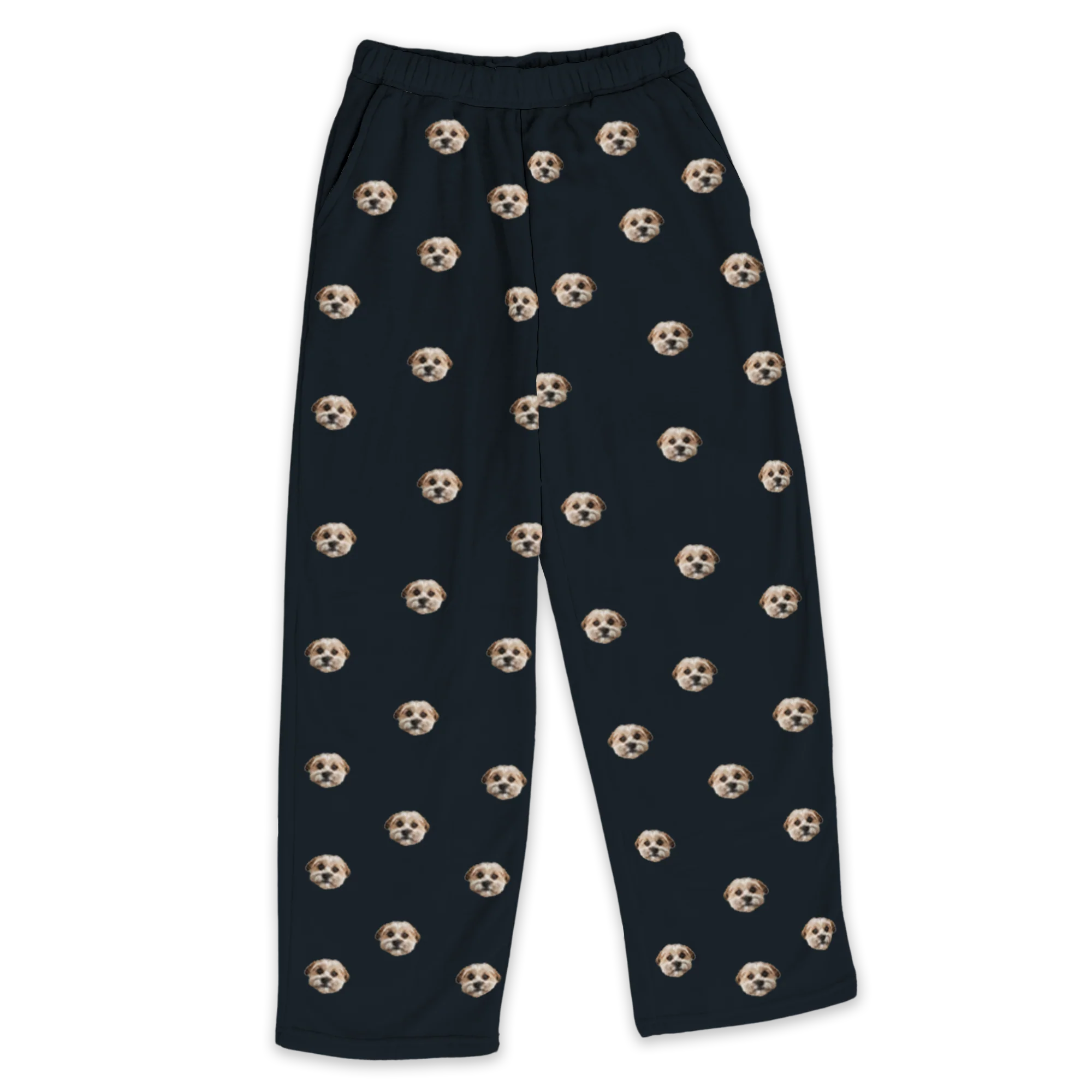 Adult Custom Pet Face Fleece Pajama Pants - Image 8
