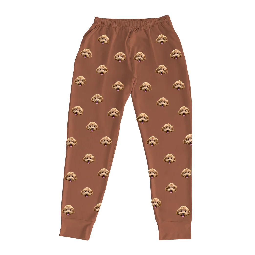 Kids Custom Pet Face Jogger Pajamas - Image 30