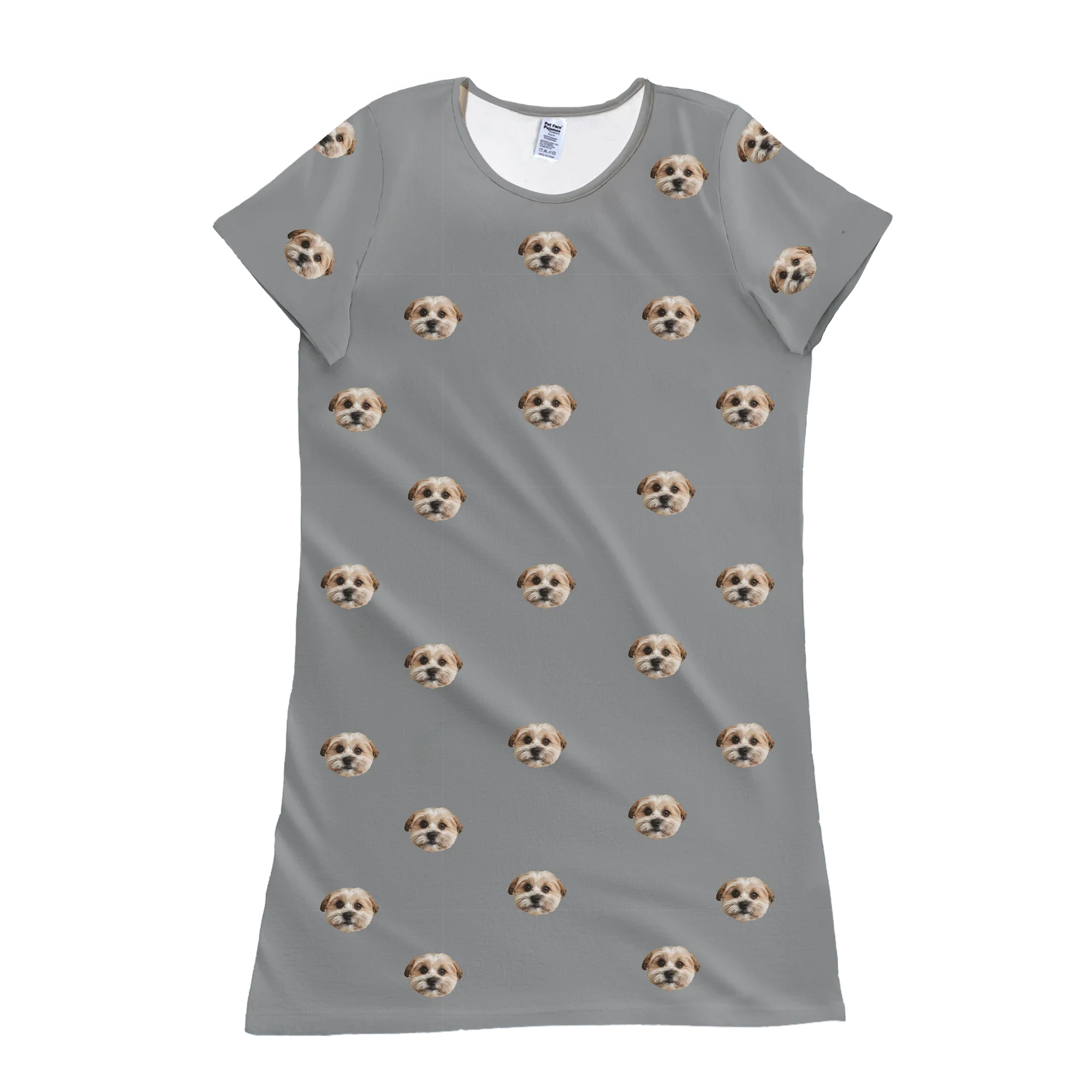 Kids Custom Pet Face Nightgowns - Image 5