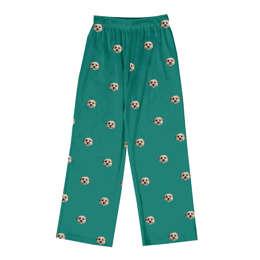 Adult Custom Pet Face Pajama Pants - Image 16
