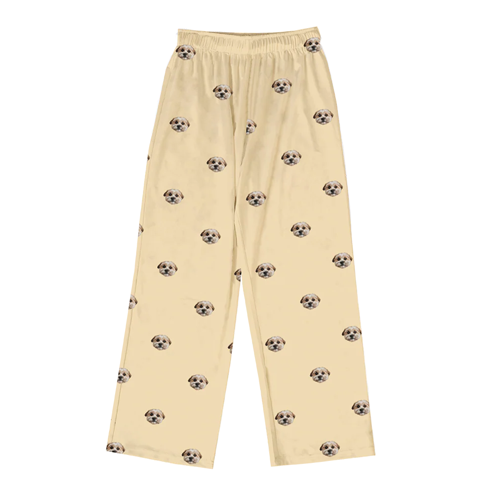 Adult Custom Pet Face Pajama Pants - Image 20