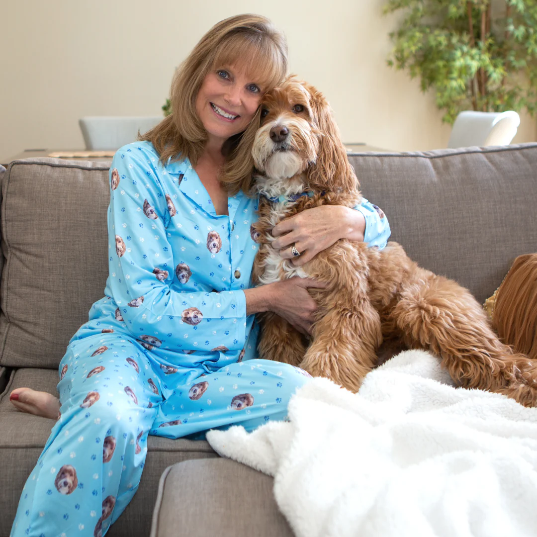 Adult Custom Pet Face Pajama Pants - Image 4