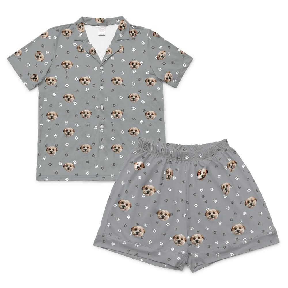 Kids Custom Pet Face Pajamas - Image 35