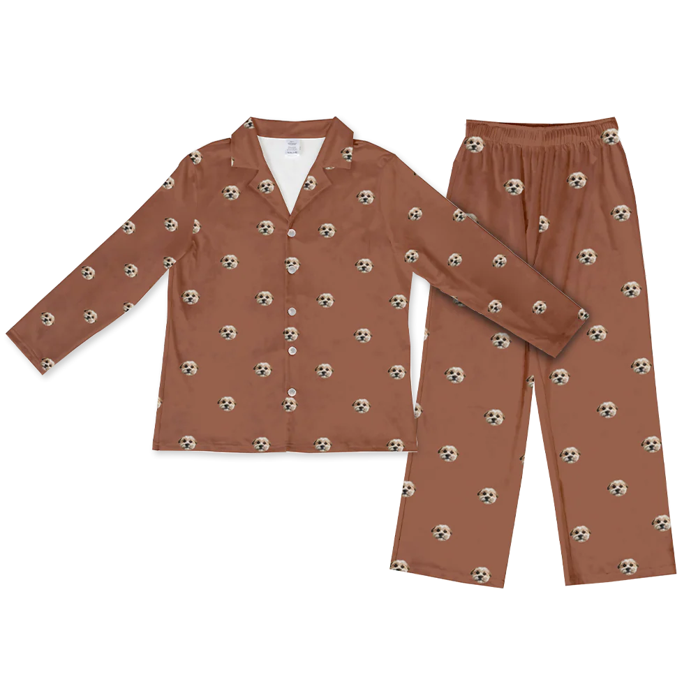 Kids Custom Pet Face Pajamas - Image 46