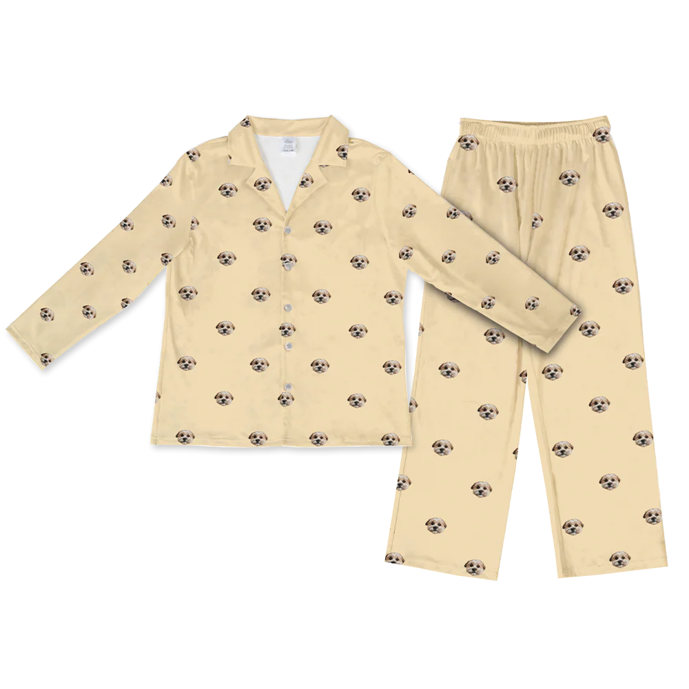 Kids Custom Pet Face Pajamas - Image 58