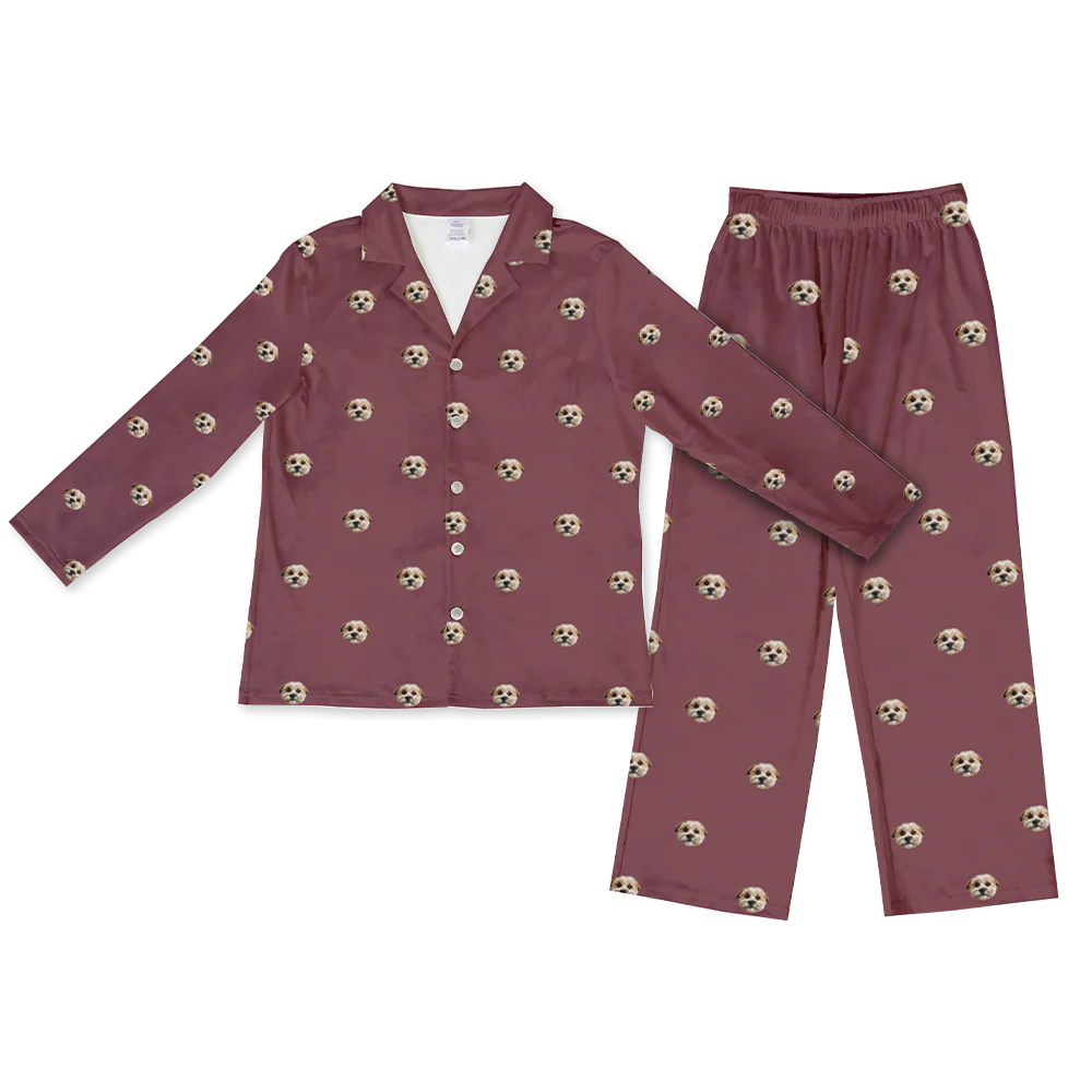 Kids Custom Pet Face Pajamas - Image 64