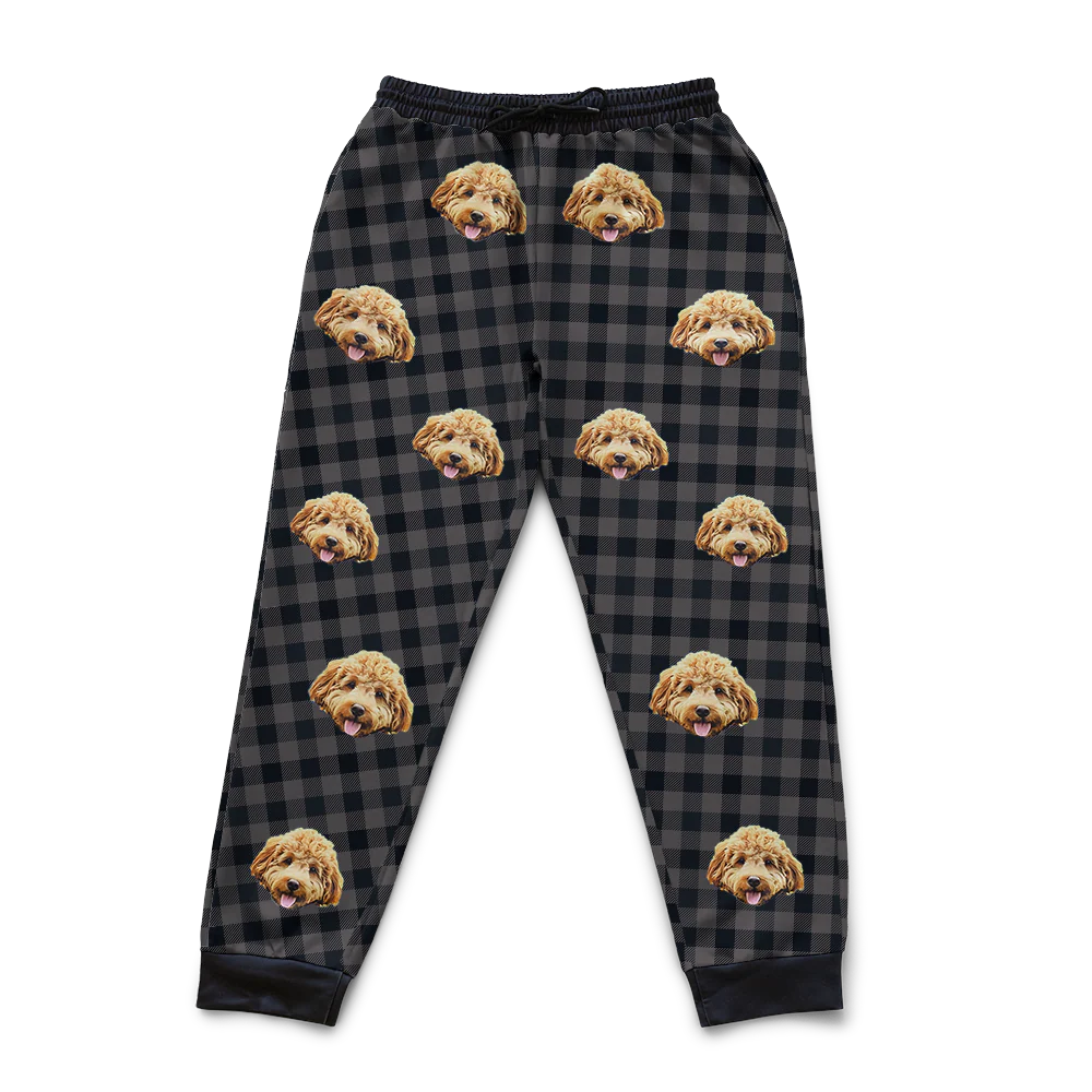 Men's Custom Pet Face Sweats - Image 11