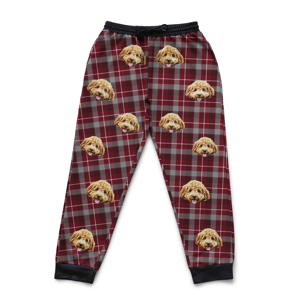 Men's Custom Pet Face Sweats - Image 17