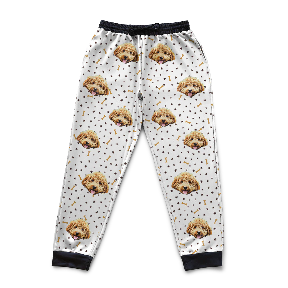 Men's Custom Pet Face Sweats - Image 19