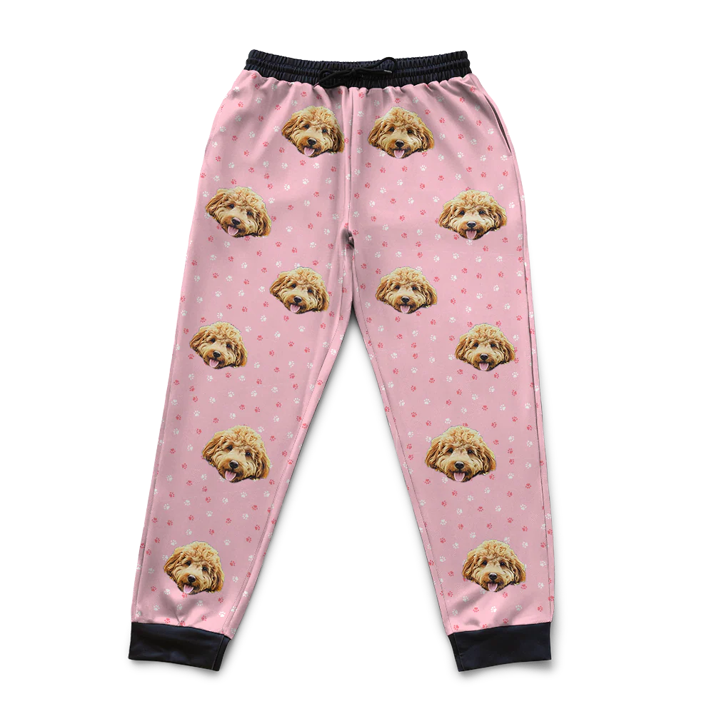 Men's Custom Pet Face Sweats - Image 25