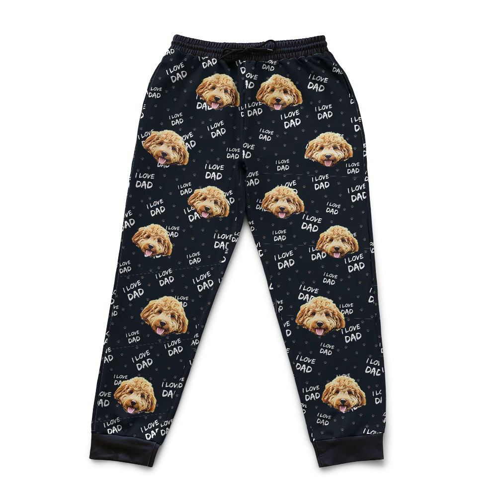 Men's Custom Pet Face Sweats - Image 29