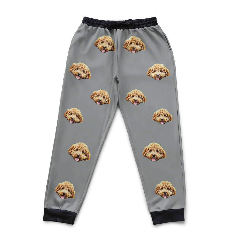 Men's Custom Pet Face Sweats - Image 31