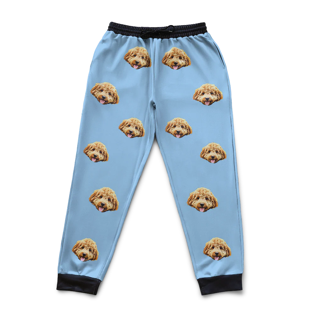 Men's Custom Pet Face Sweats - Image 33