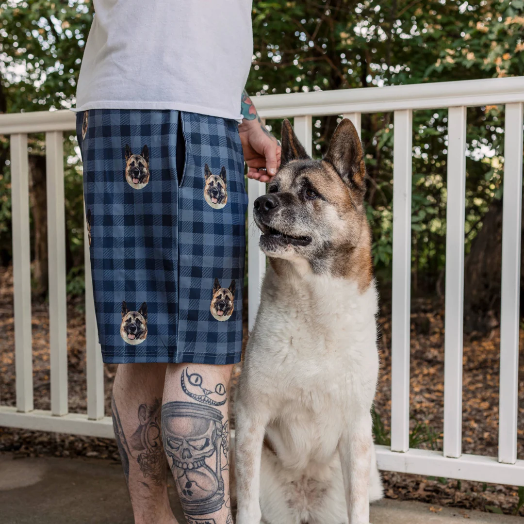 Men's Custom Pet Face Sweats - Image 4