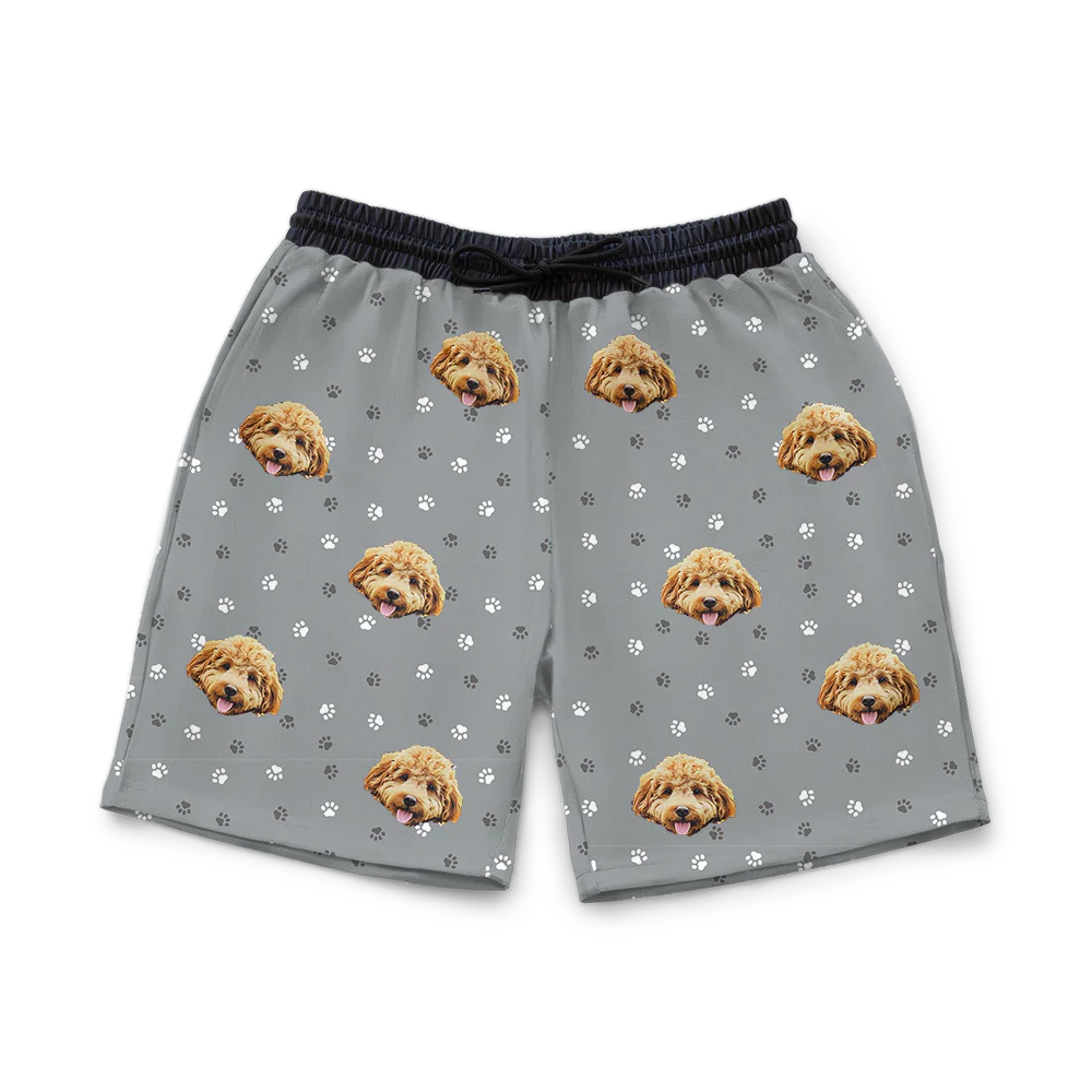 Men's Custom Pet Face Sweats - Image 44