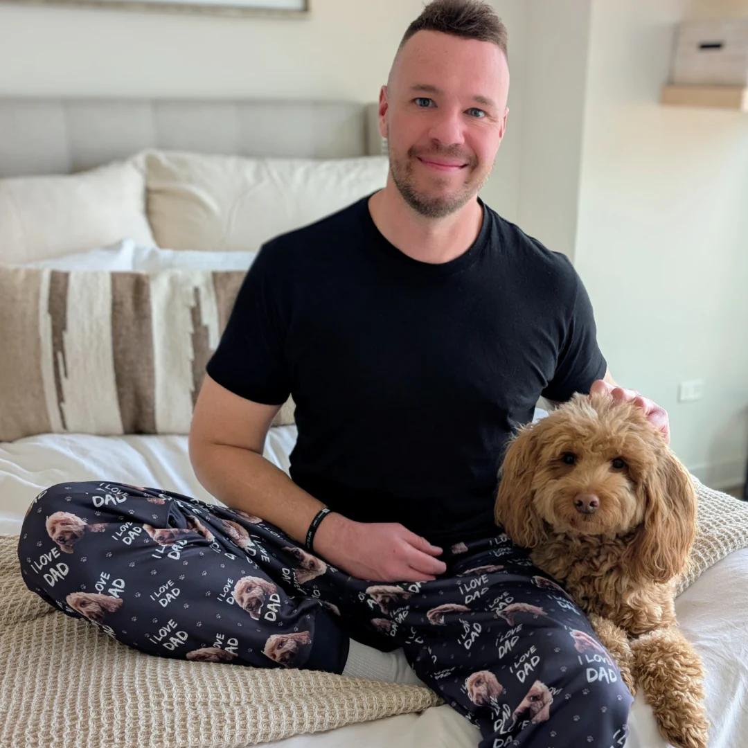 Men's Custom Pet Face Sweats - Image 6