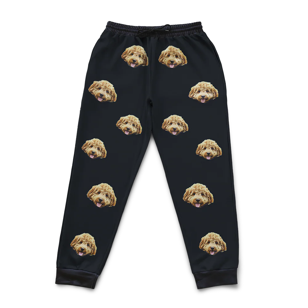Men's Custom Pet Face Sweats - Image 9