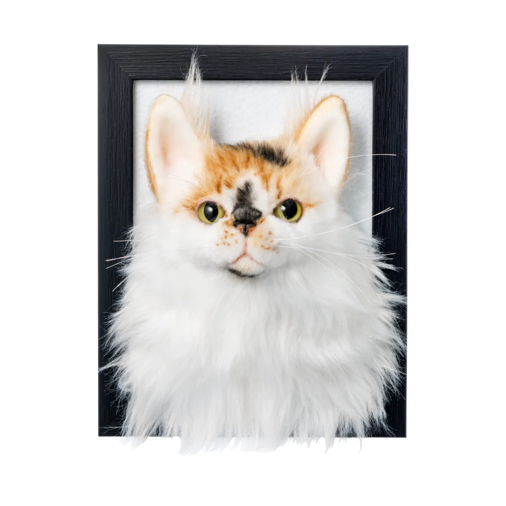 Custom Framed Plush Pet Portrait - Image 10